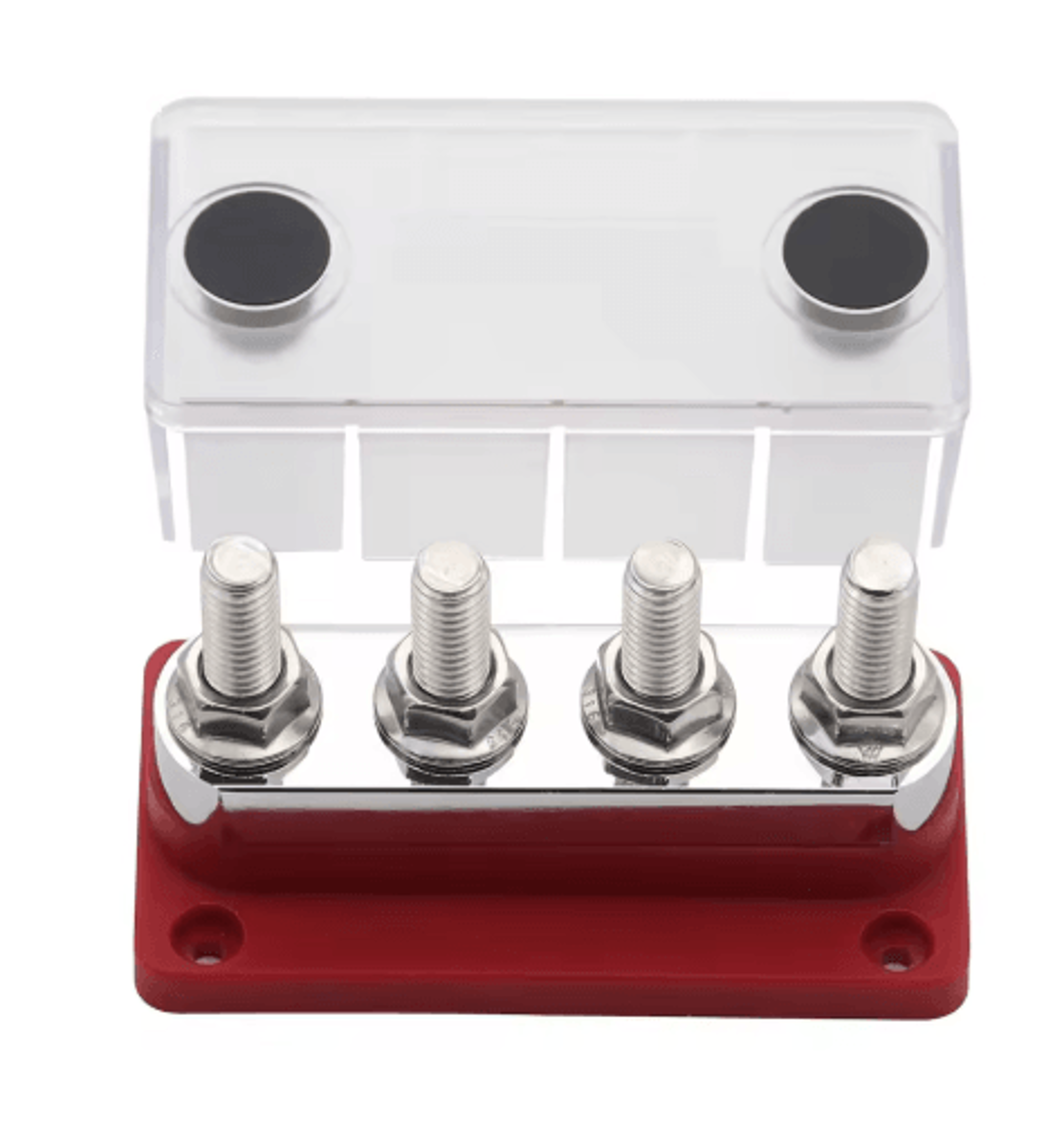 600A Power Distribution Bus Bar  48V DC Busbar Block With Four 38Inch Posts 0