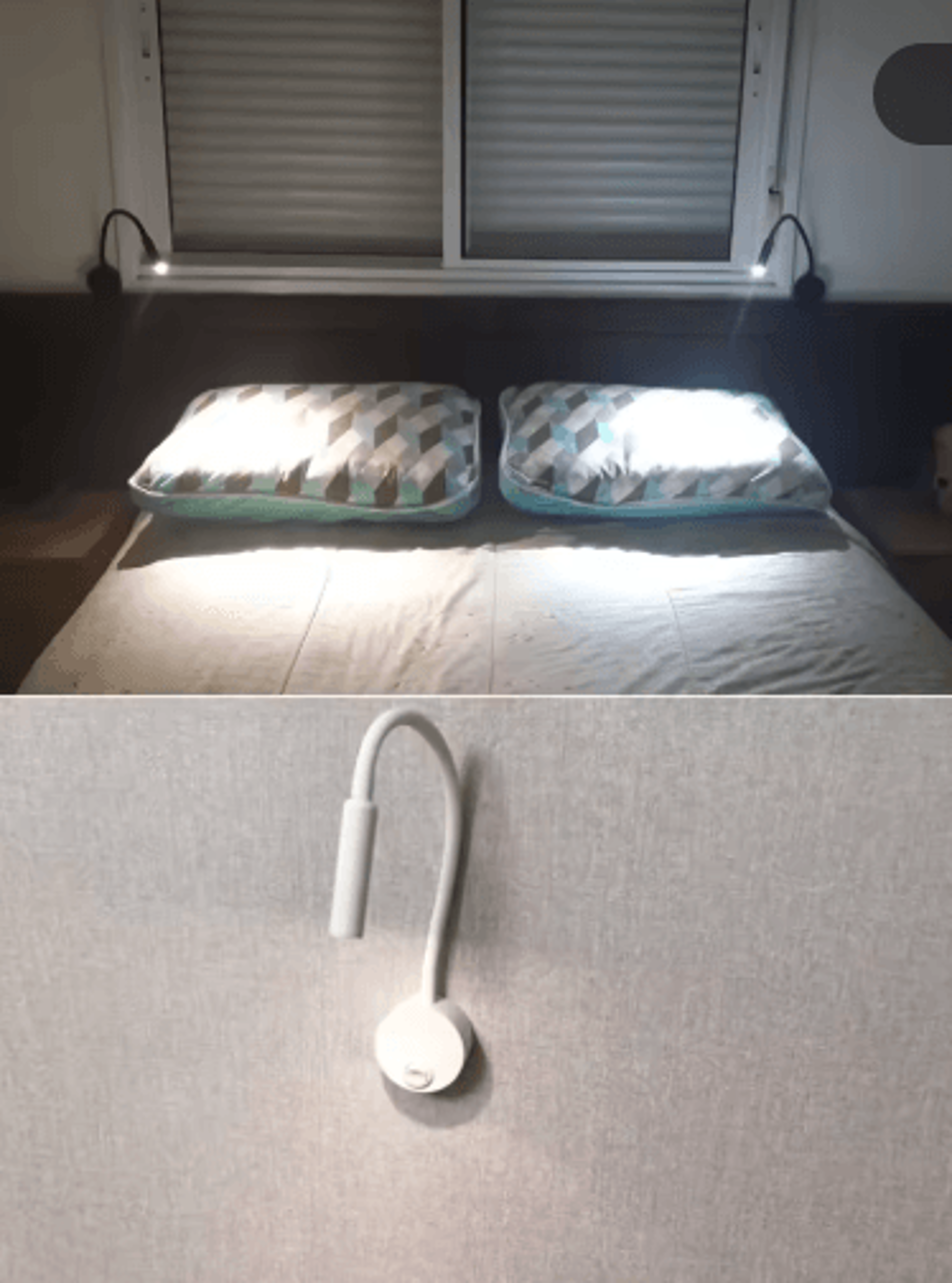 3W LED Wall Reading Lamp  Bedside Spotlight With EU Or US Plug 9