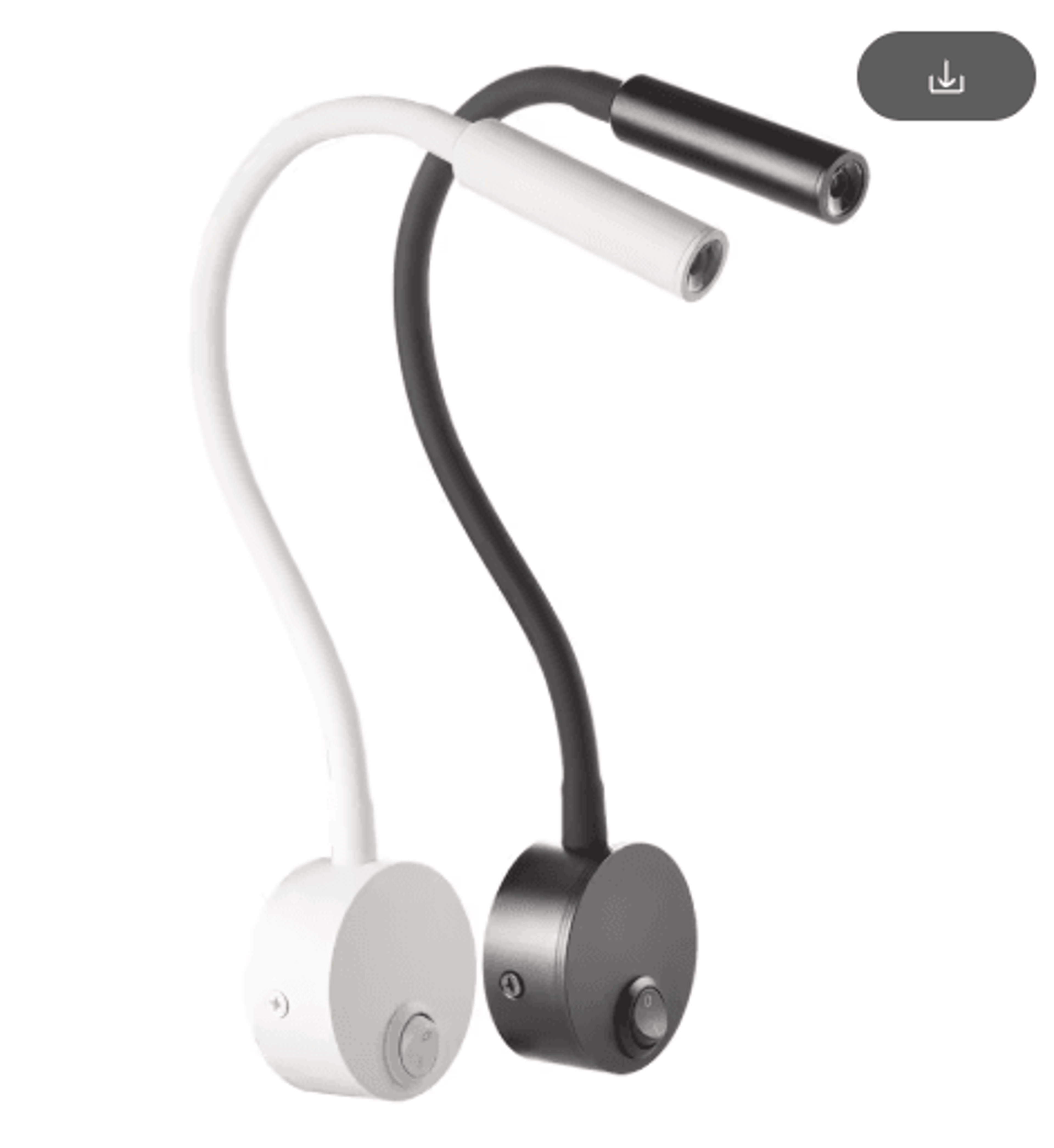 3W LED Wall Reading Lamp  Bedside Spotlight With EU Or US Plug 0