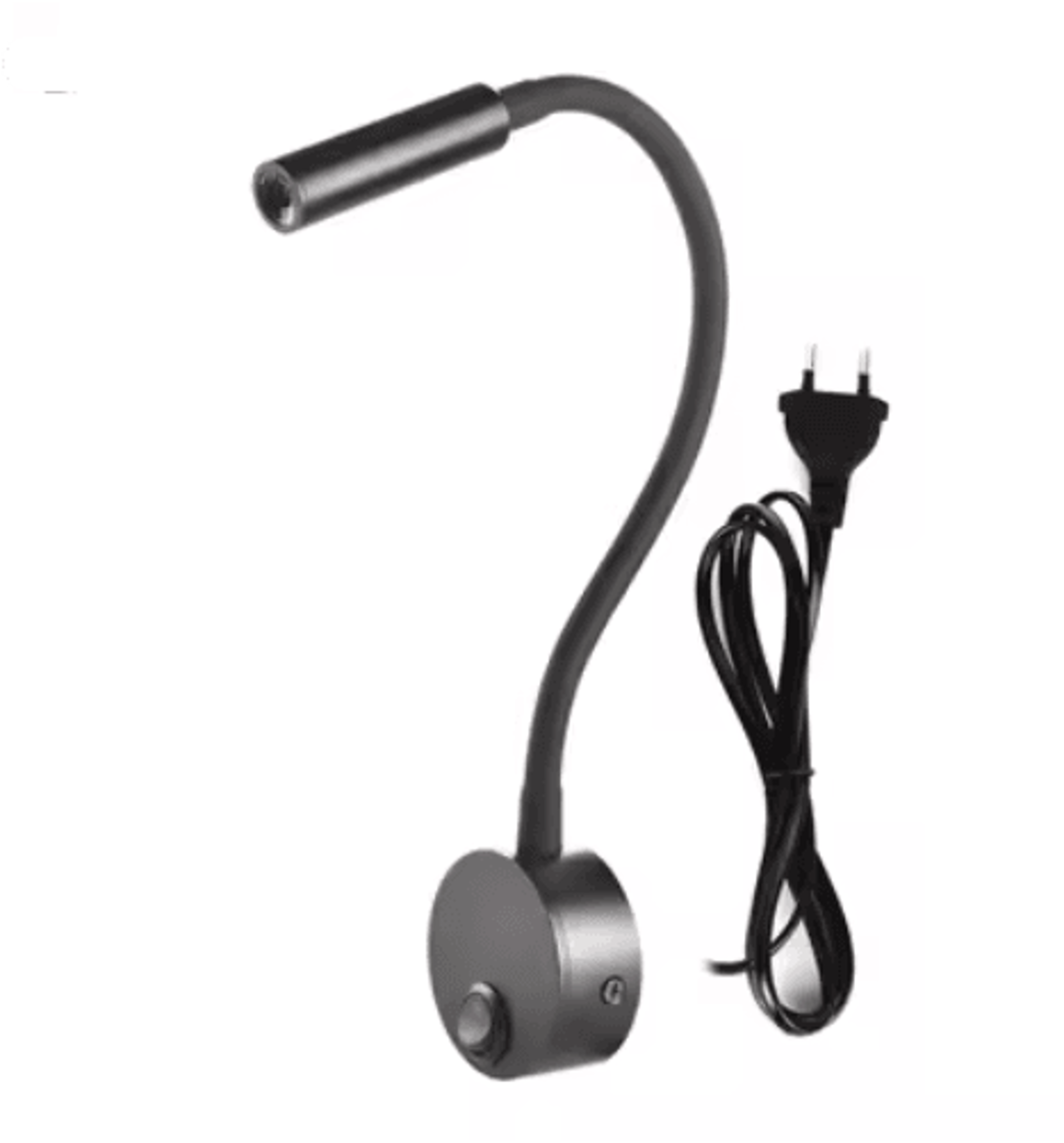 3W LED Wall Reading Lamp  Modern Bedside Spotlight With EU Or US Plug 5