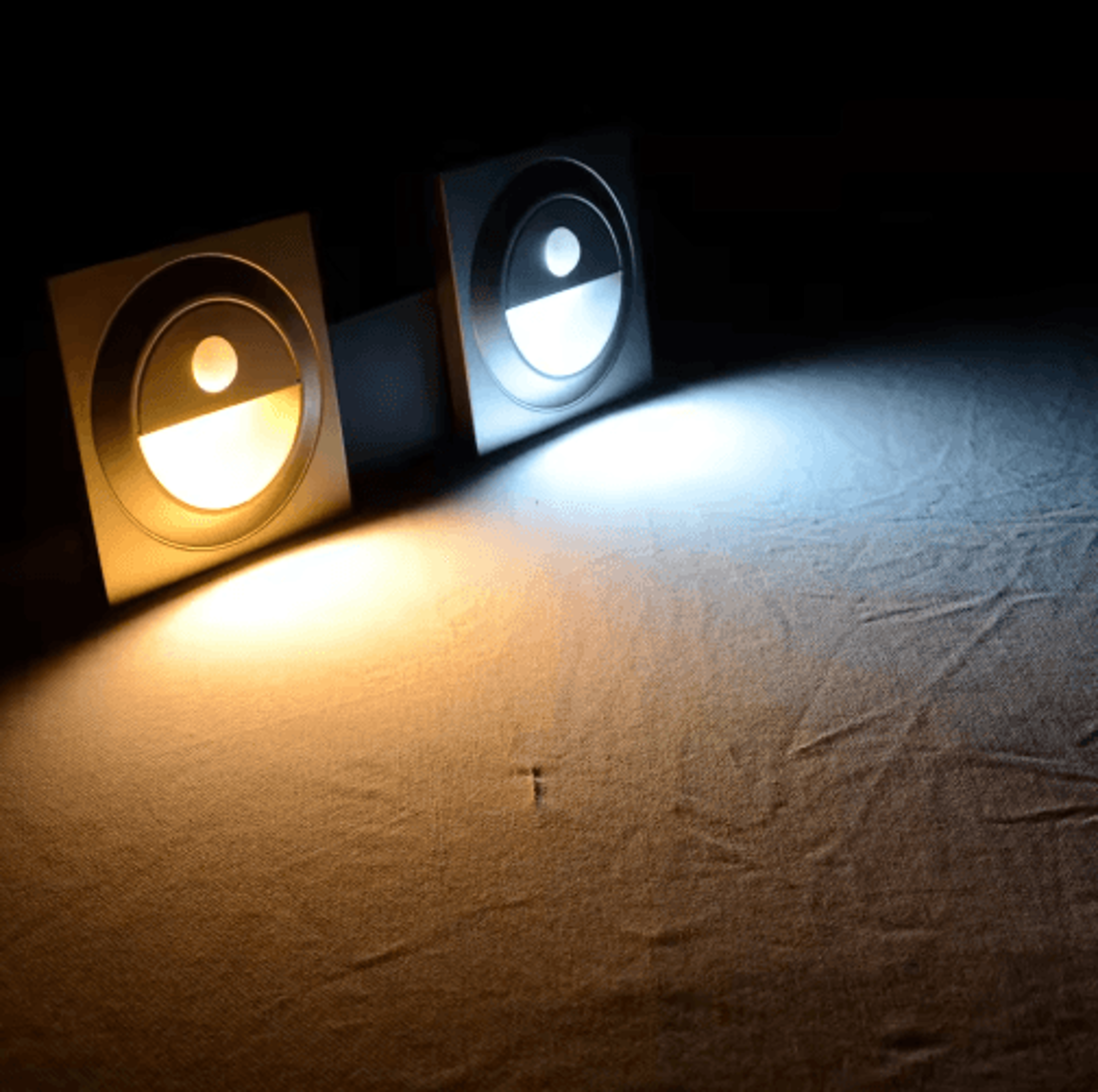 LED Motion Sensor Stair Light  Recessed Wall Night Lamp For Hallways 5