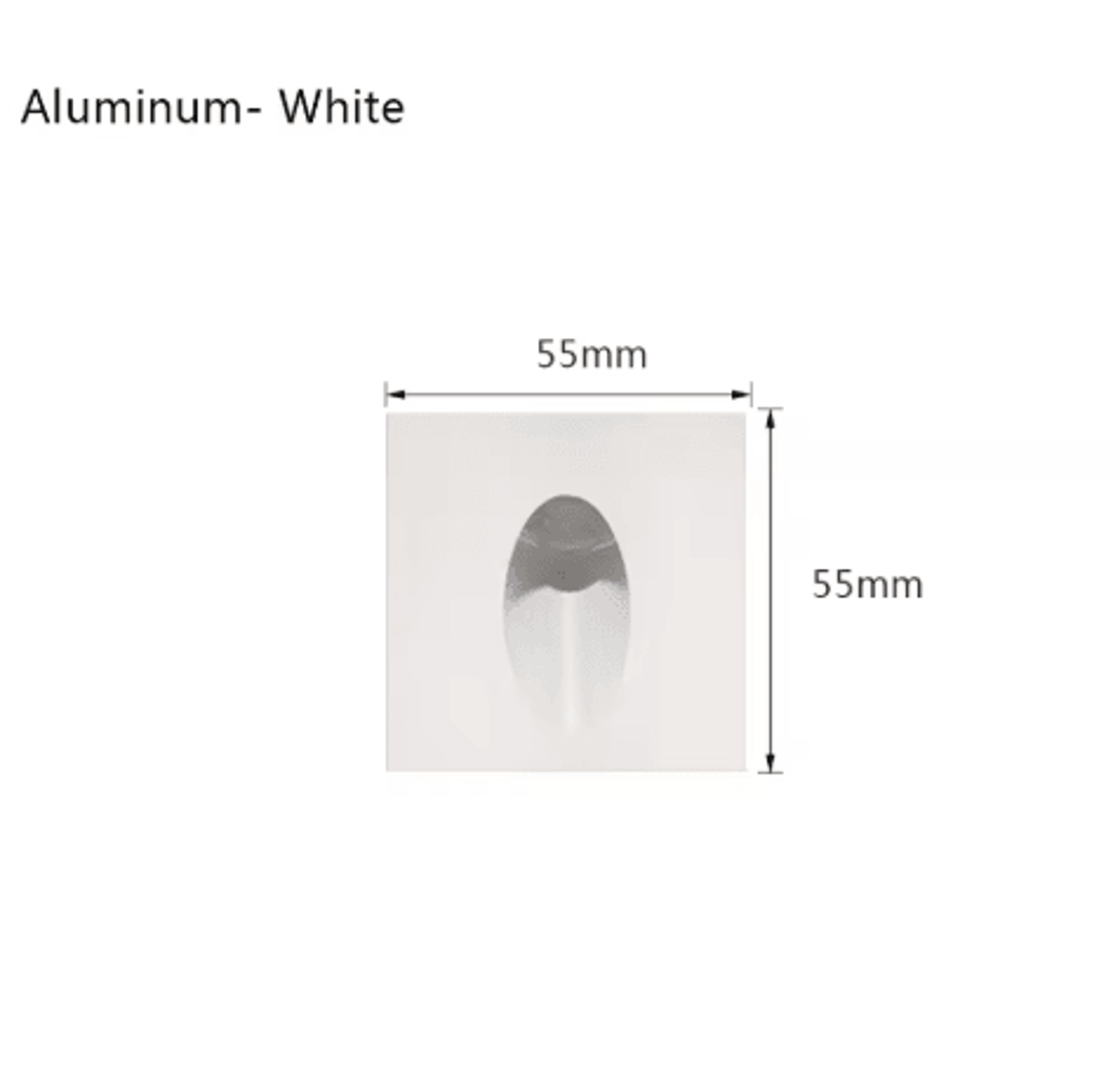 Recessed LED Stair Step Light  Aluminum Wall Sconce With Mounting Box 7