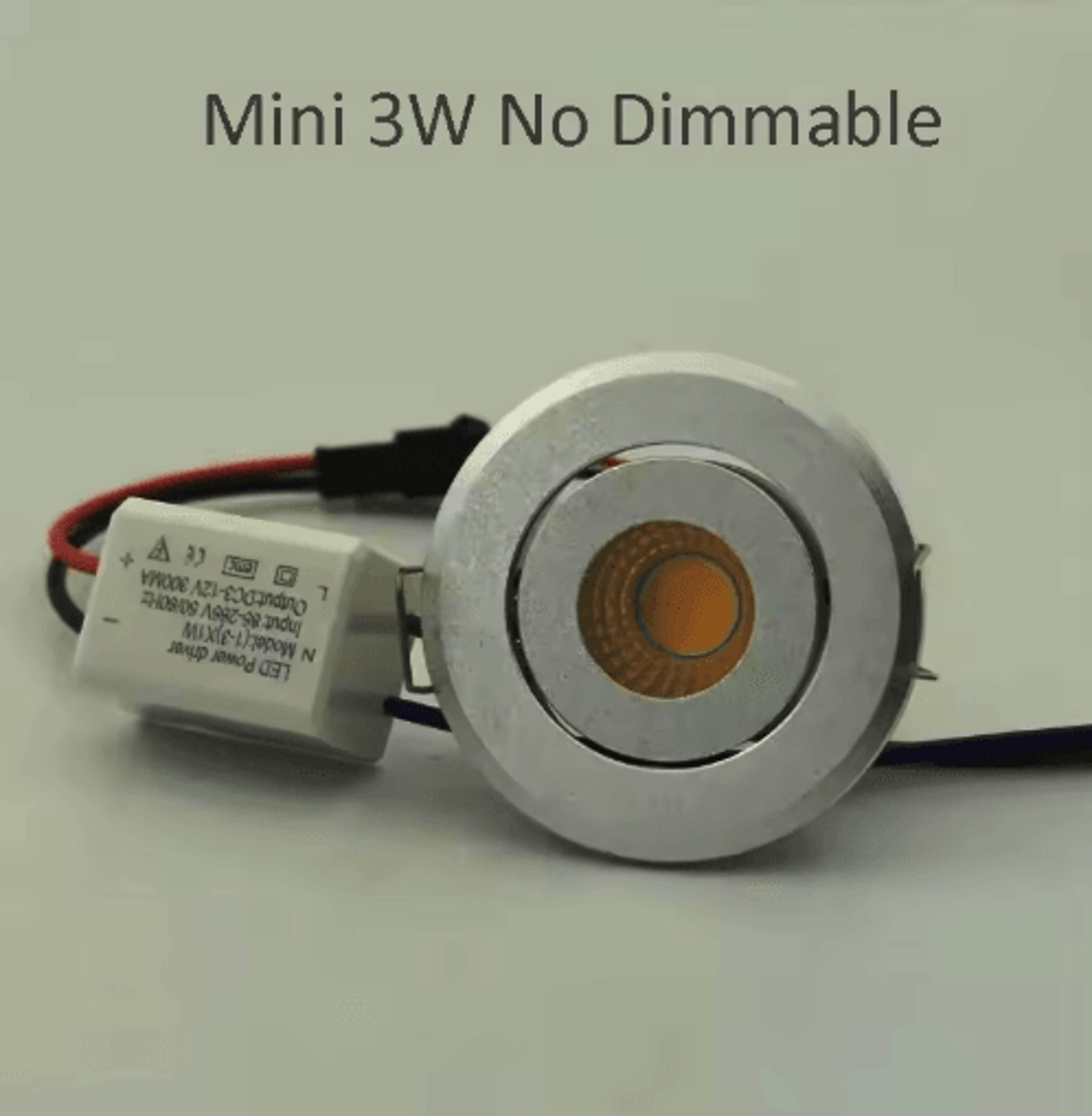 10PCS Mini LED Recessed Downlights  1W3W Aluminum Ceiling Spotlights 2