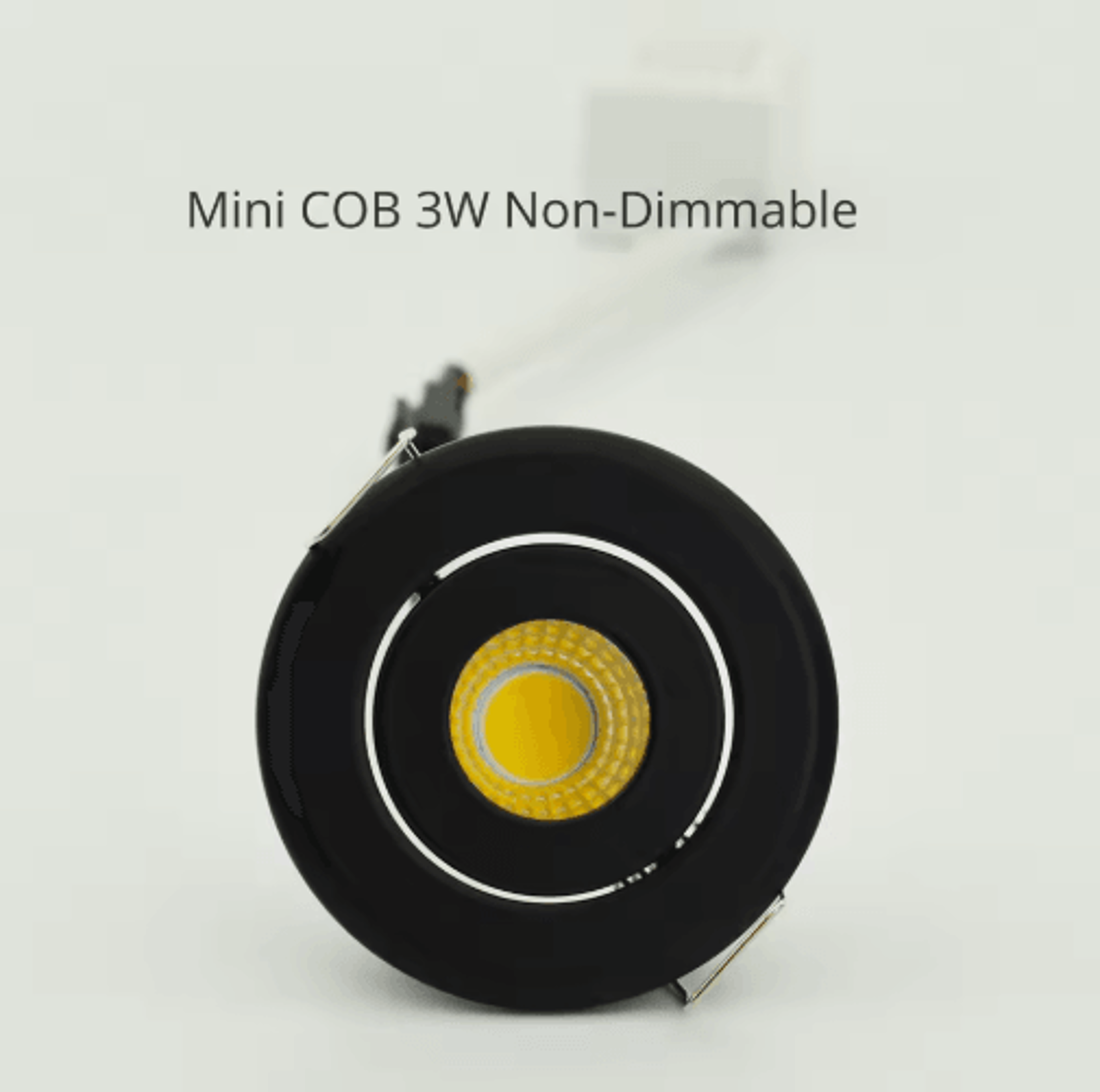 10PCS Mini LED Recessed Downlights  1W3W Aluminum Ceiling Spotlights 3