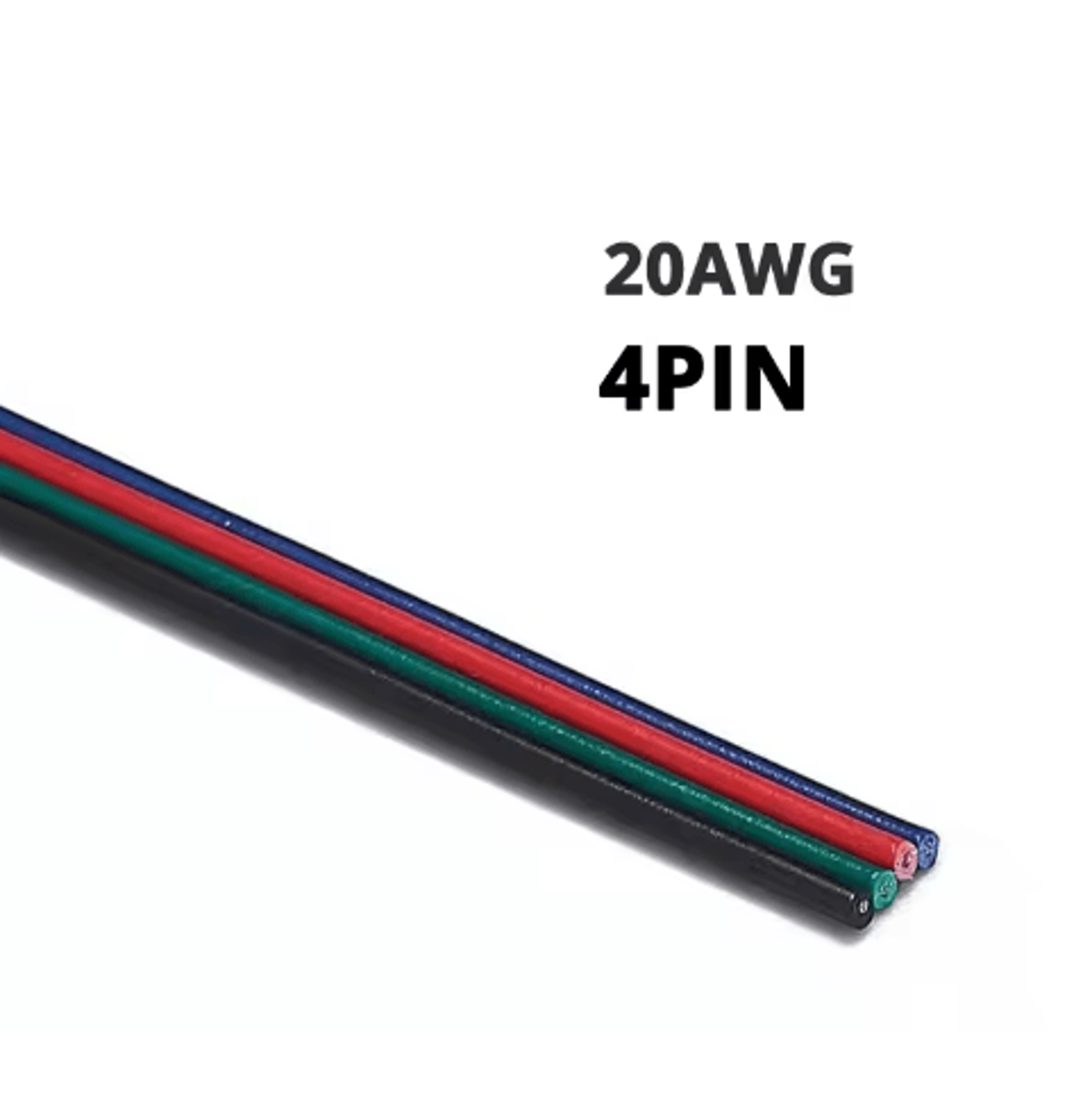 20AWG LED Strip Extension Cable  234 Pin Wire For 12V24V Lighting 2