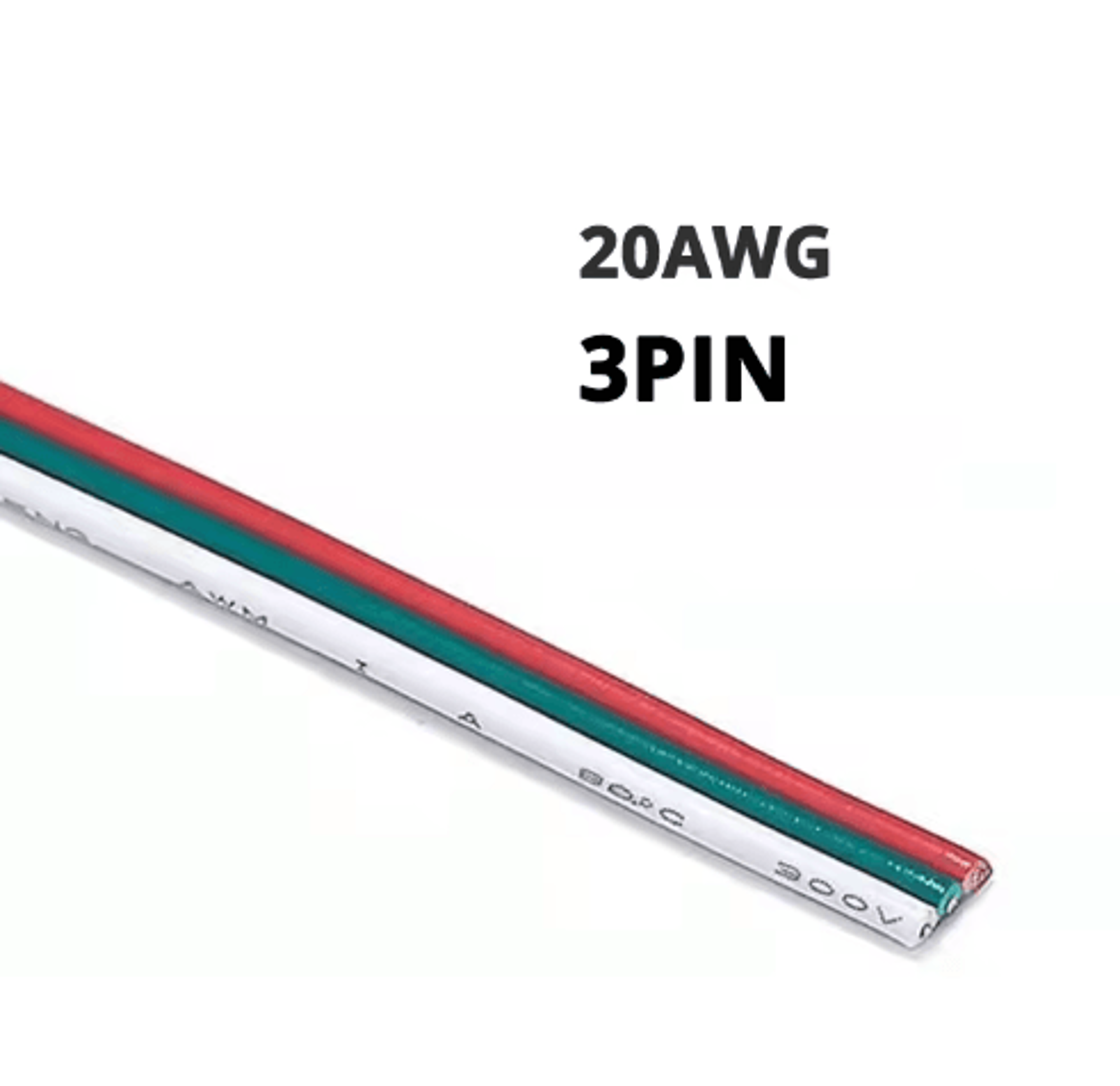 20AWG LED Strip Extension Cable  234 Pin Wire For 12V24V Lighting 3