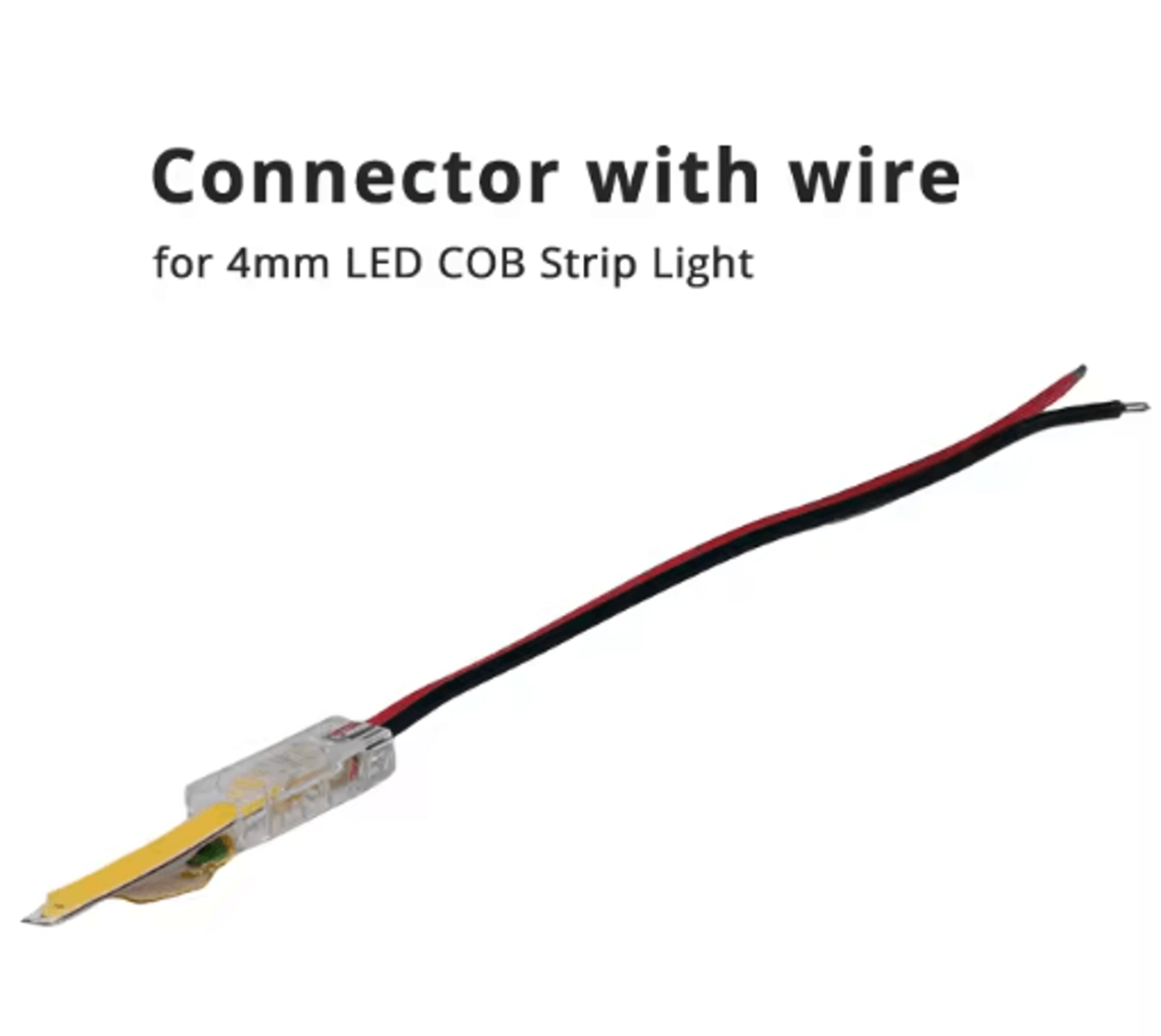 4mm COB LED Strip Connector  Solderless Quick Connect For Easy Installation 3