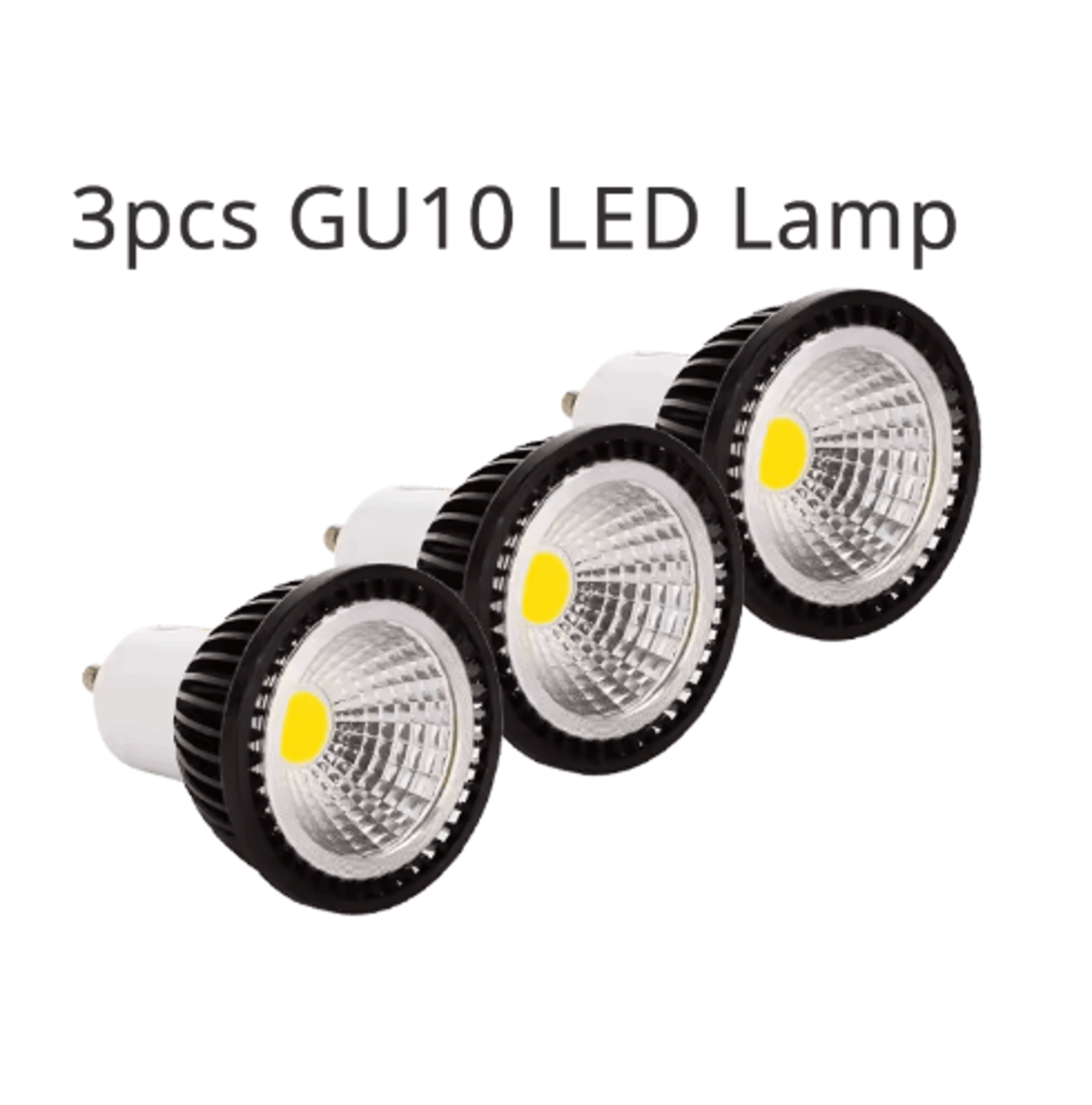 5W GU10 LED Track Spotlight  Adjustable Ceiling Rail Light Fixture 8