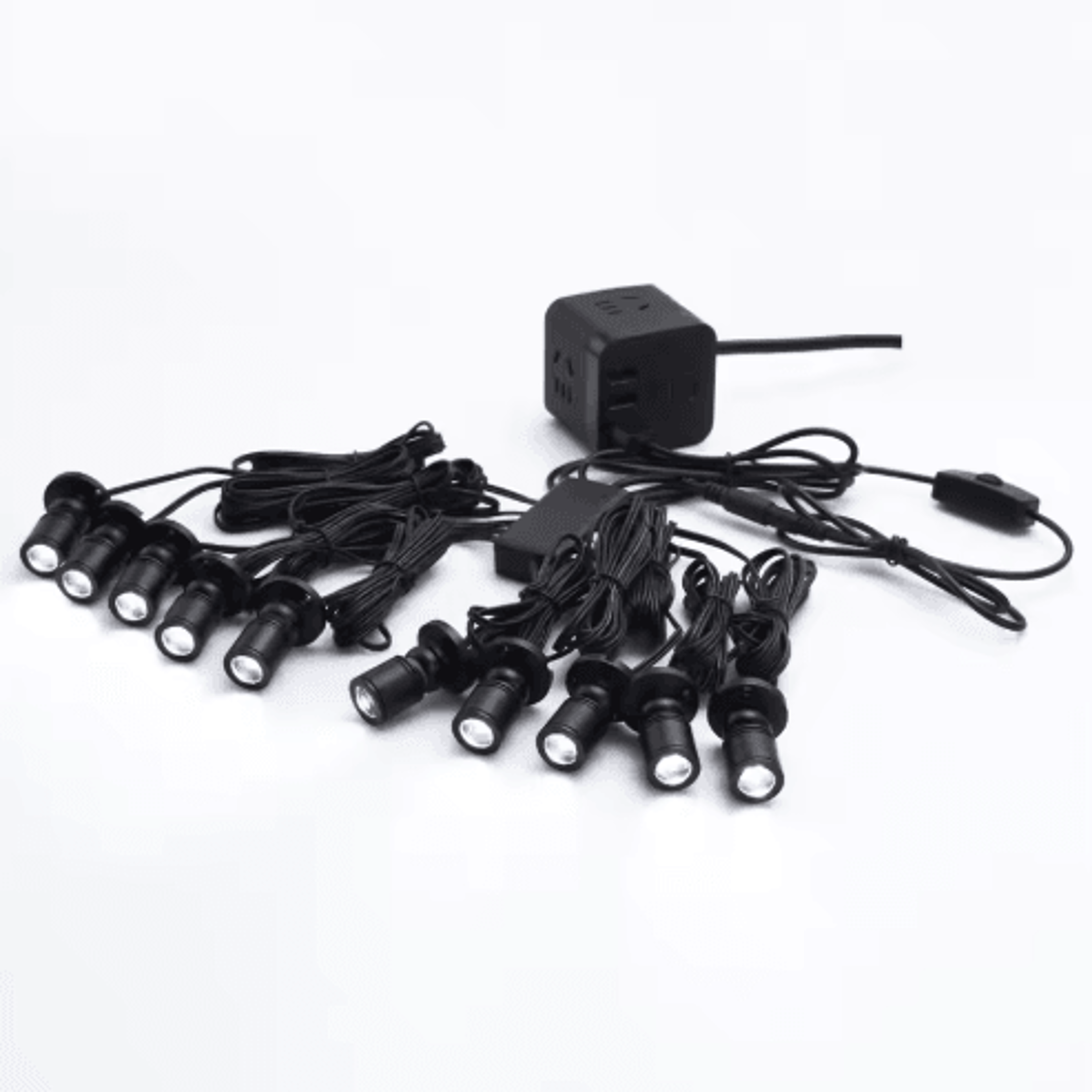 Dimmable USB LED Cabinet Spotlight Kit  5V Mini Display Lights 0