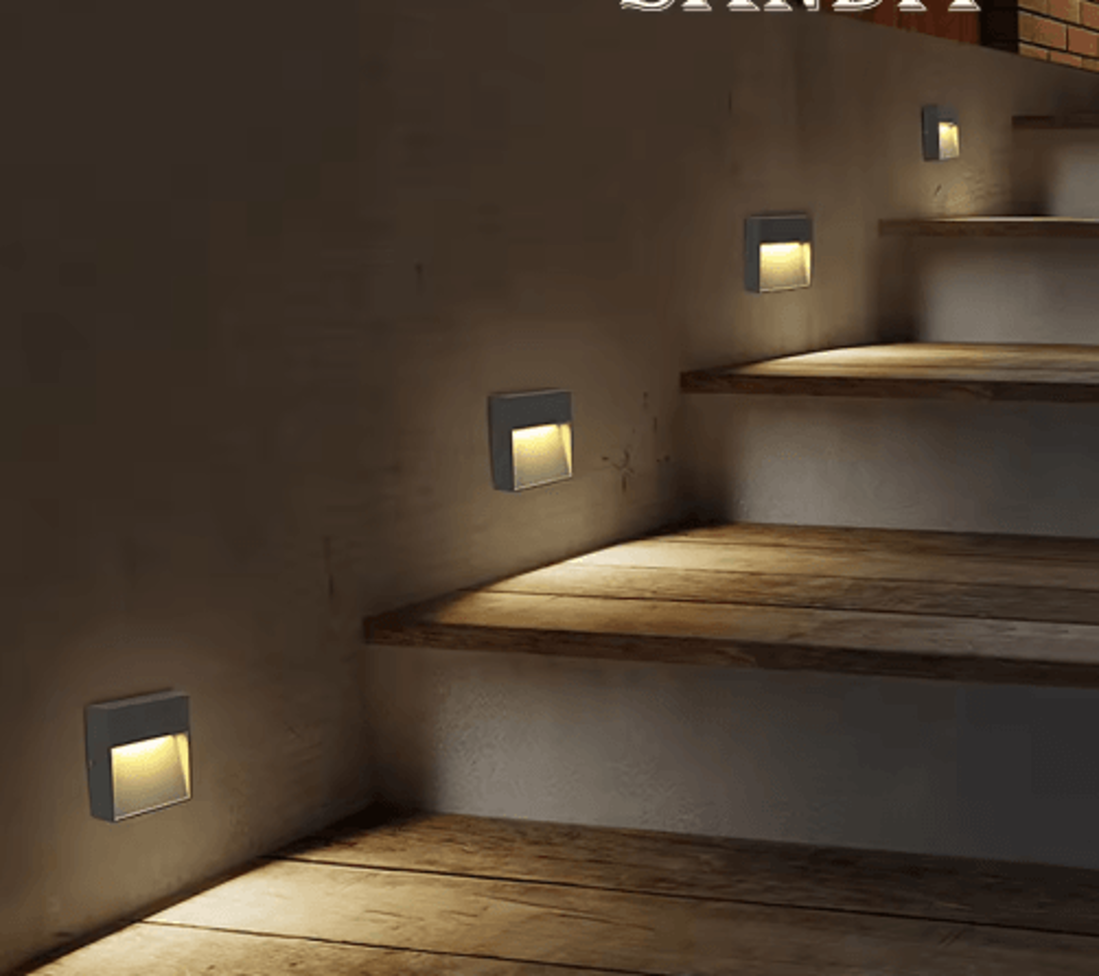 Waterproof Outdoor LED Stair Light  Surface Mounted Wall Lamp For Porch And Terrace 10