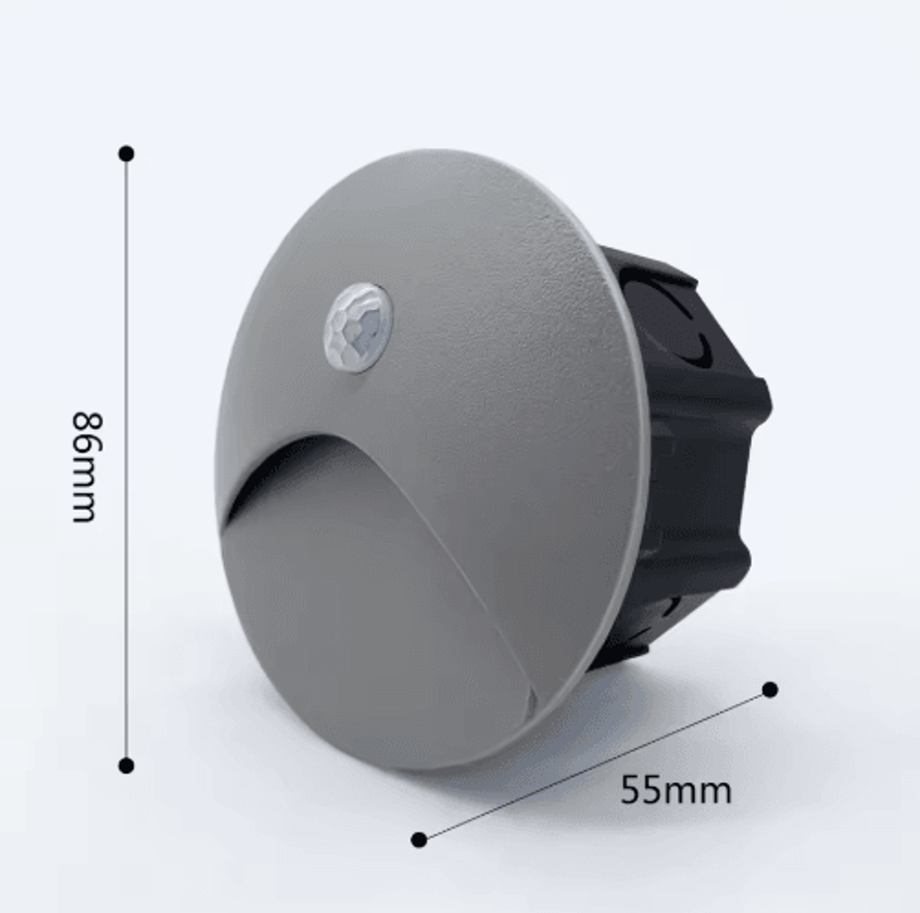 Waterproof LED Motion Sensor Step Light  Recessed Outdoor Wall Lamp With 60mm Box 2