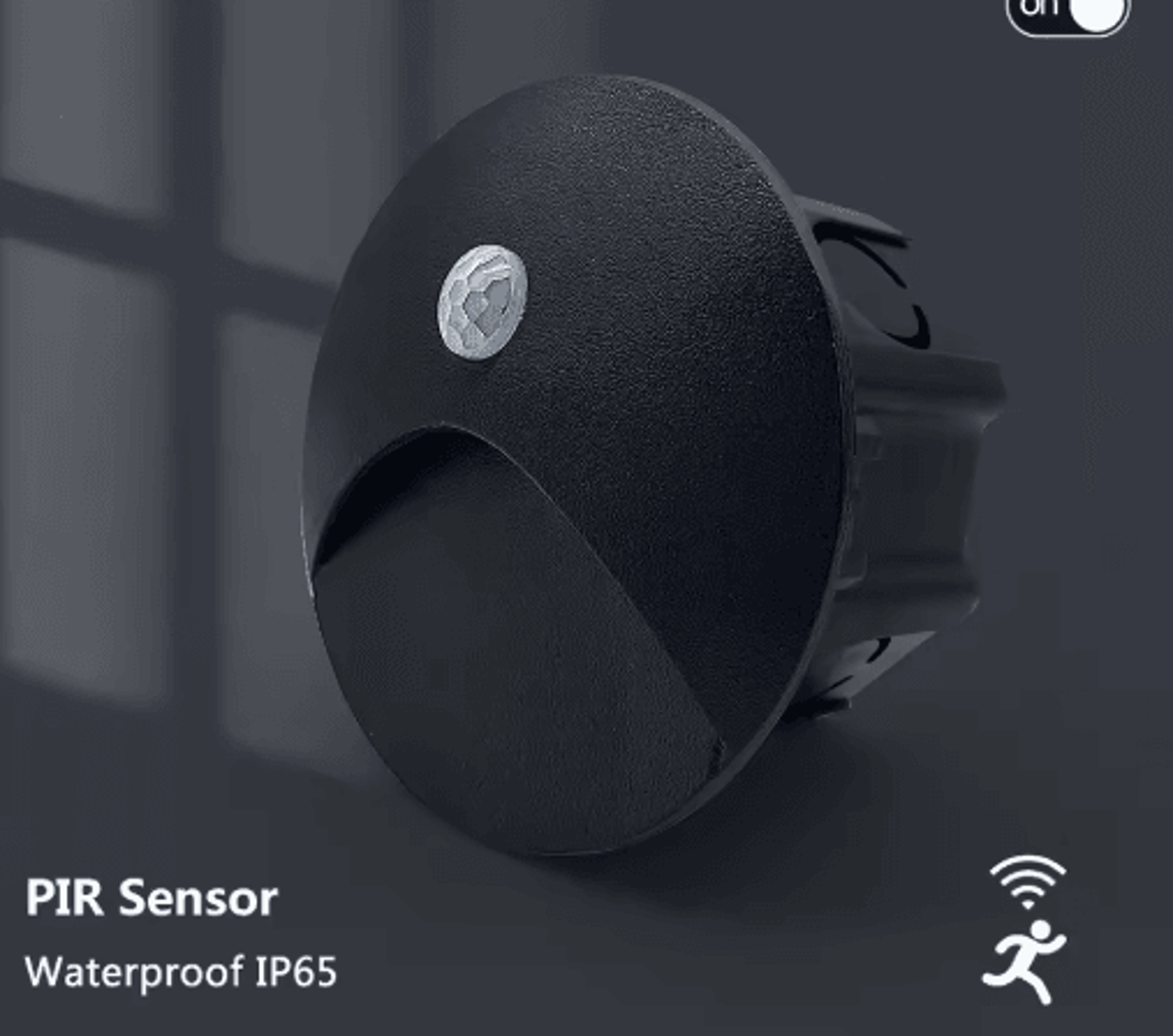Waterproof LED Motion Sensor Step Light  Recessed Outdoor Wall Lamp With 60mm Box 8