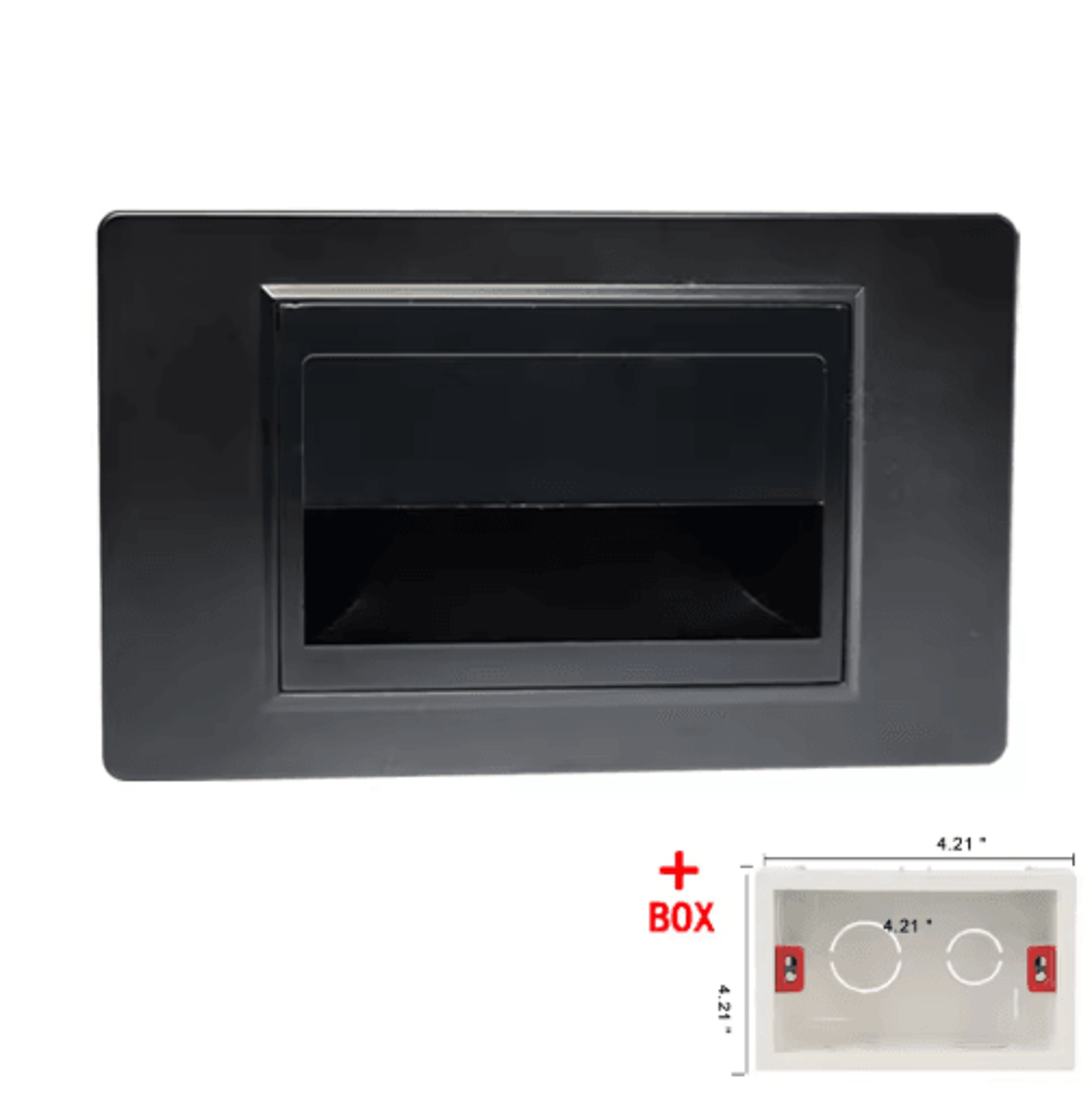 PIR Motion Sensor LED Step Light  Recessed Wall Night Lamp For USEU 503 Box 4