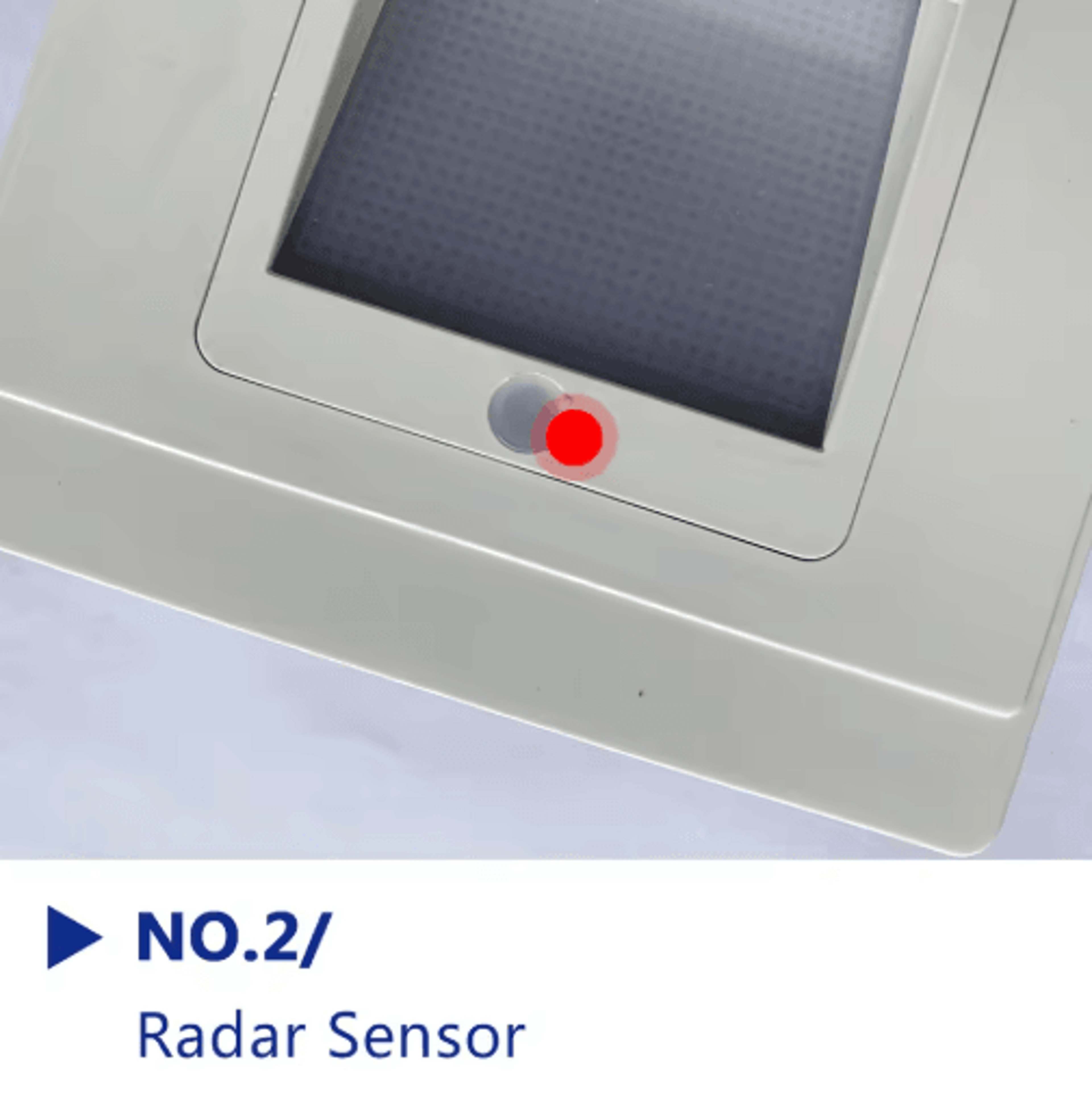LED Radar Motion Sensor Stair Light  Recessed Wall Night Lamp For Bedroom 9