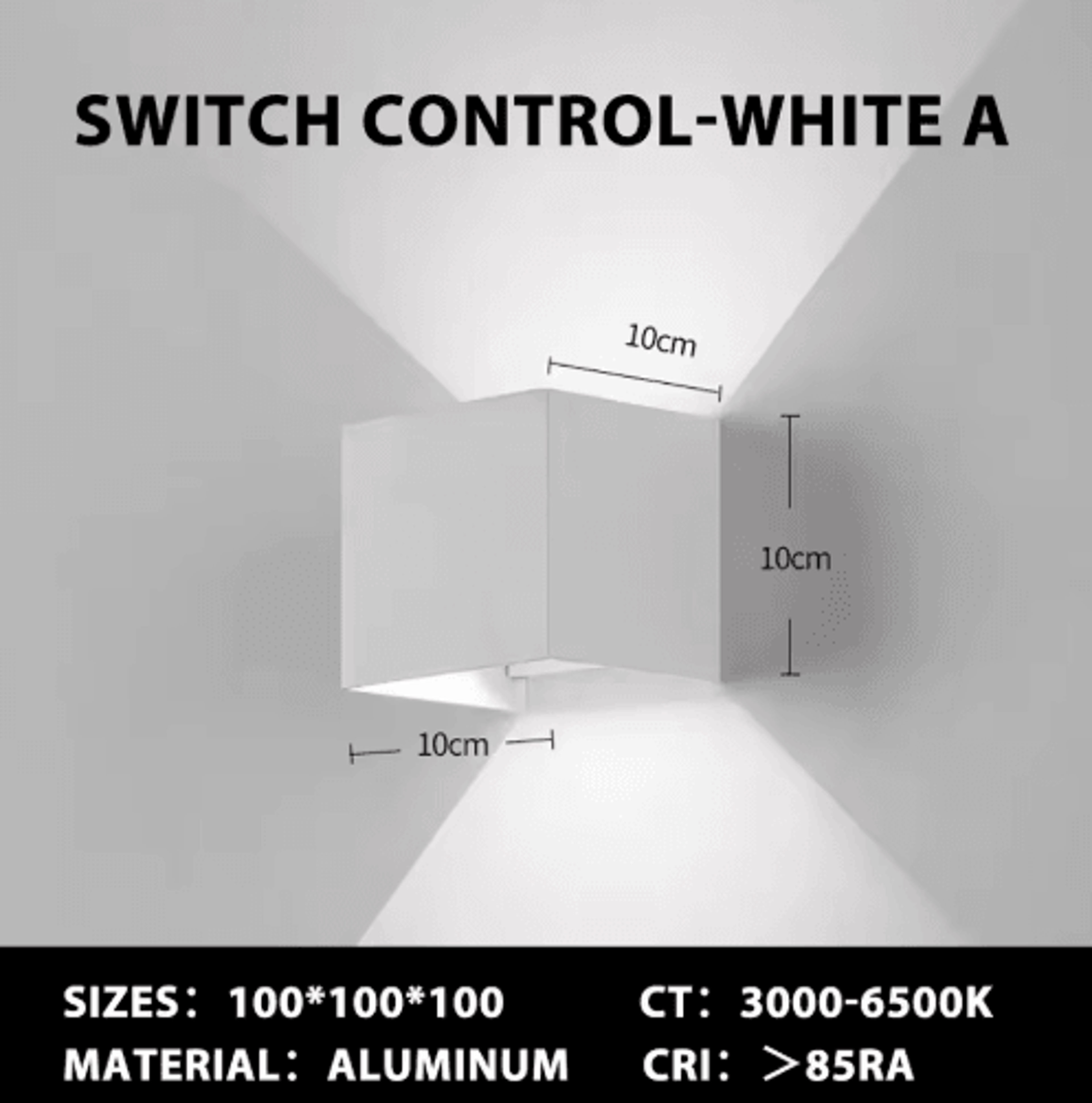 IP65 Outdoor LED Motion Sensor Wall Light  Adjustable Porch And Garden Sconce 2