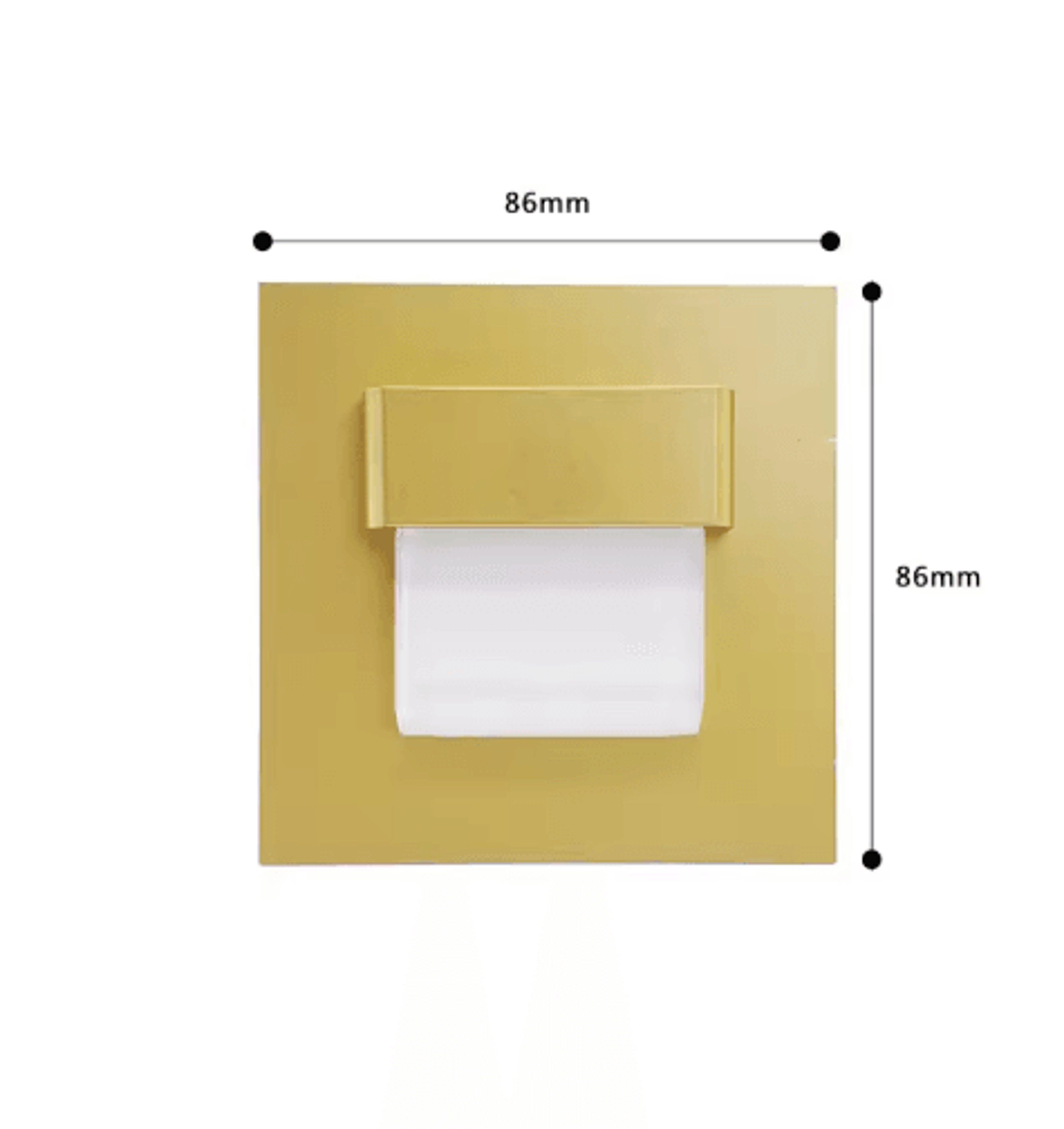 Recessed LED Stair Light  Motion Sensor Wall Lamp With Mounting Box 11