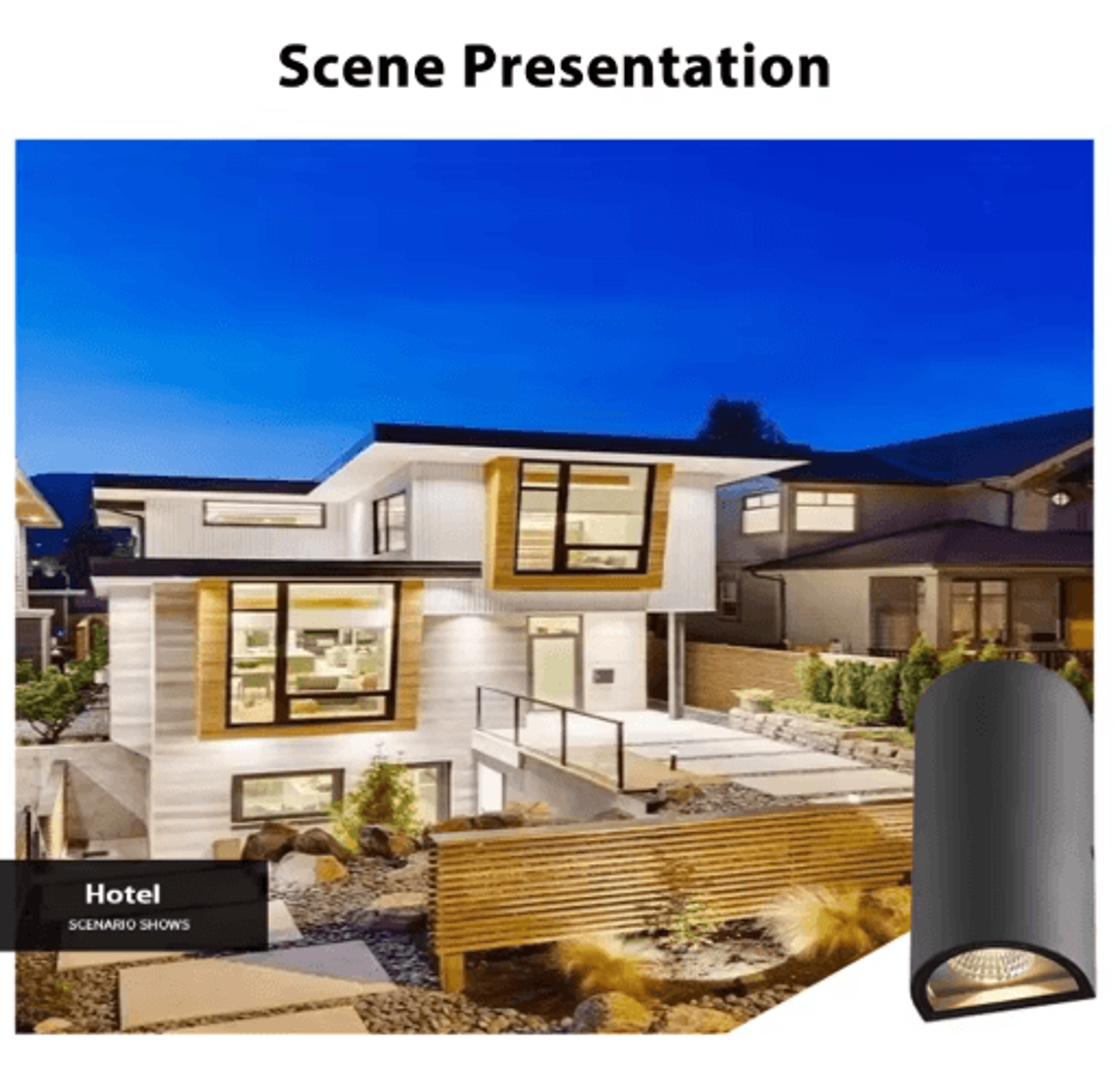 IP65 Waterproof Outdoor Wall Light  6W10W Up Down LED Sconce 4