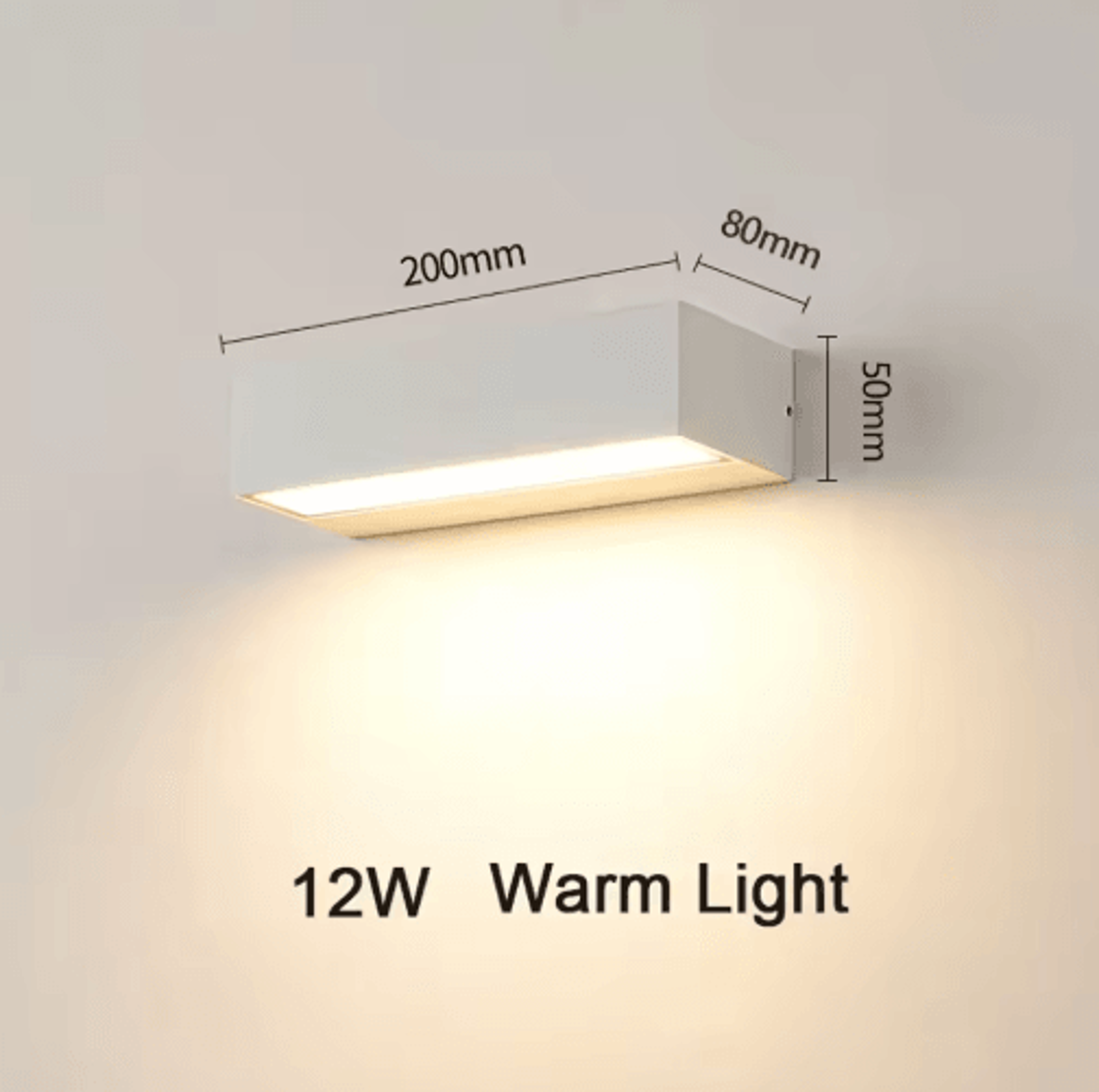 IP65 Waterproof Outdoor Wall Light  Modern Exterior Sconce For Porch  Garden 3