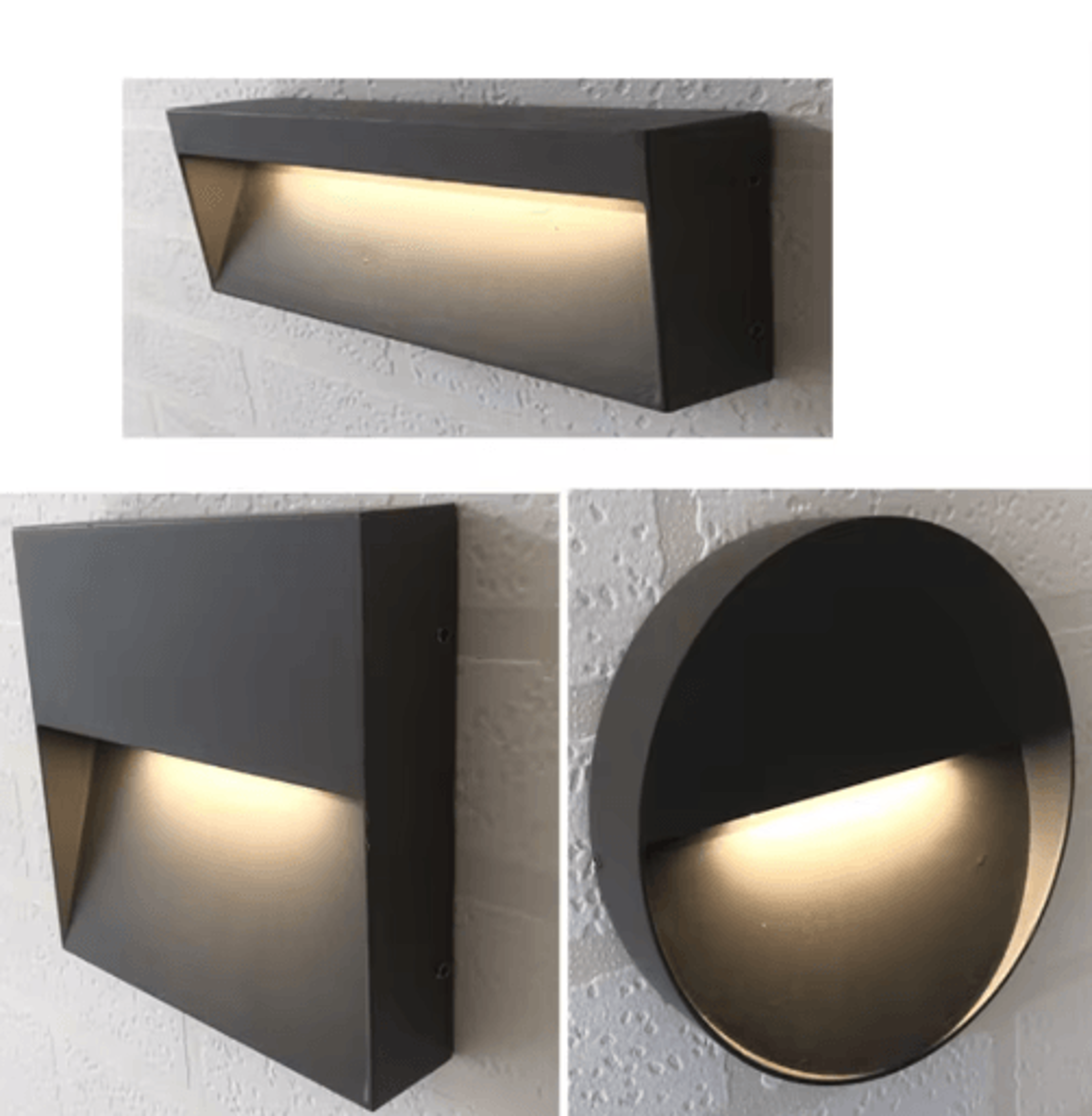 6W Waterproof LED Outdoor Wall Light  Aluminum SurfaceMounted Stair  Porch Lamp 5
