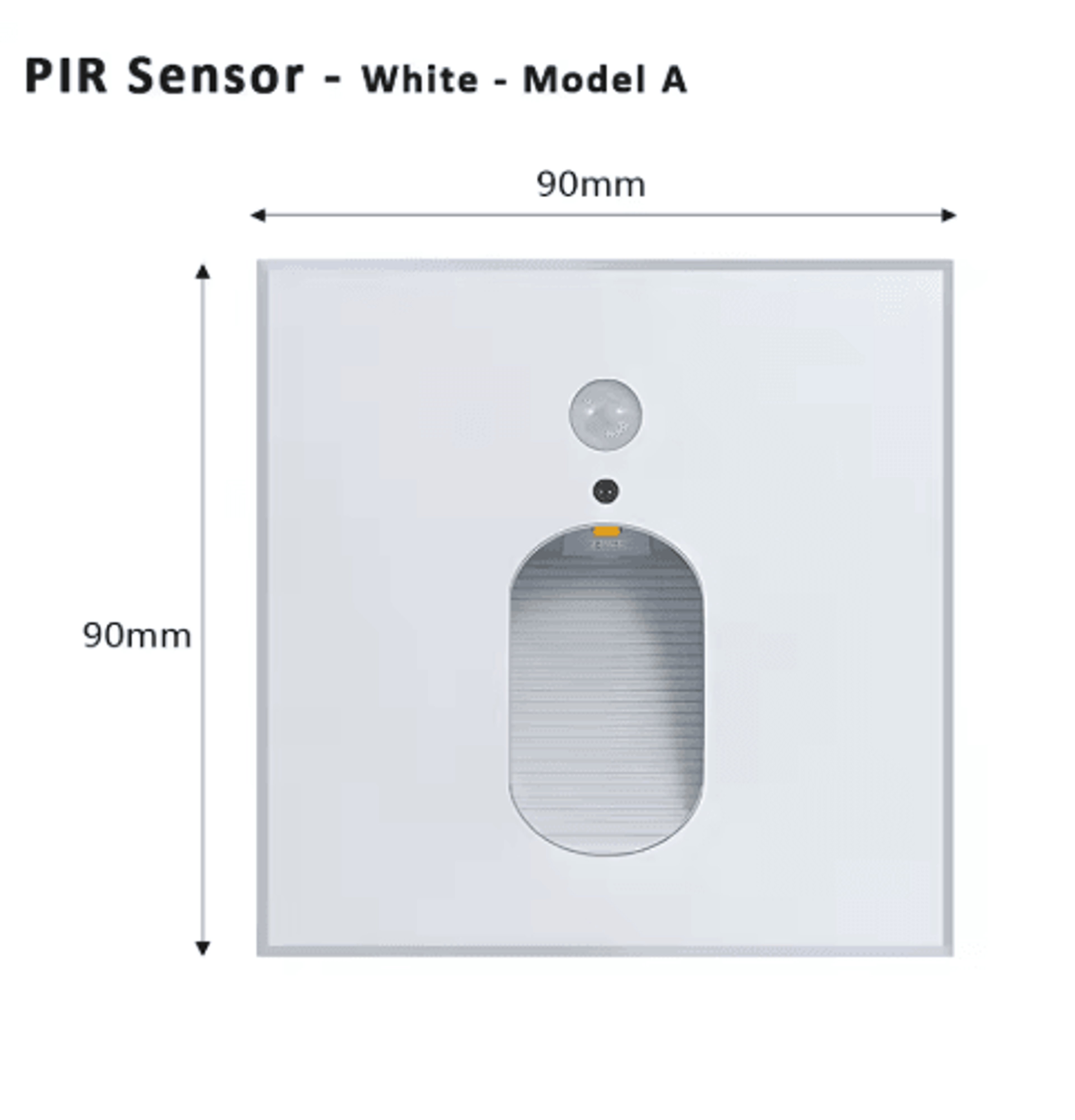 LED Motion Sensor Wall Sconce  Aluminum Stair  Step Night Light 13