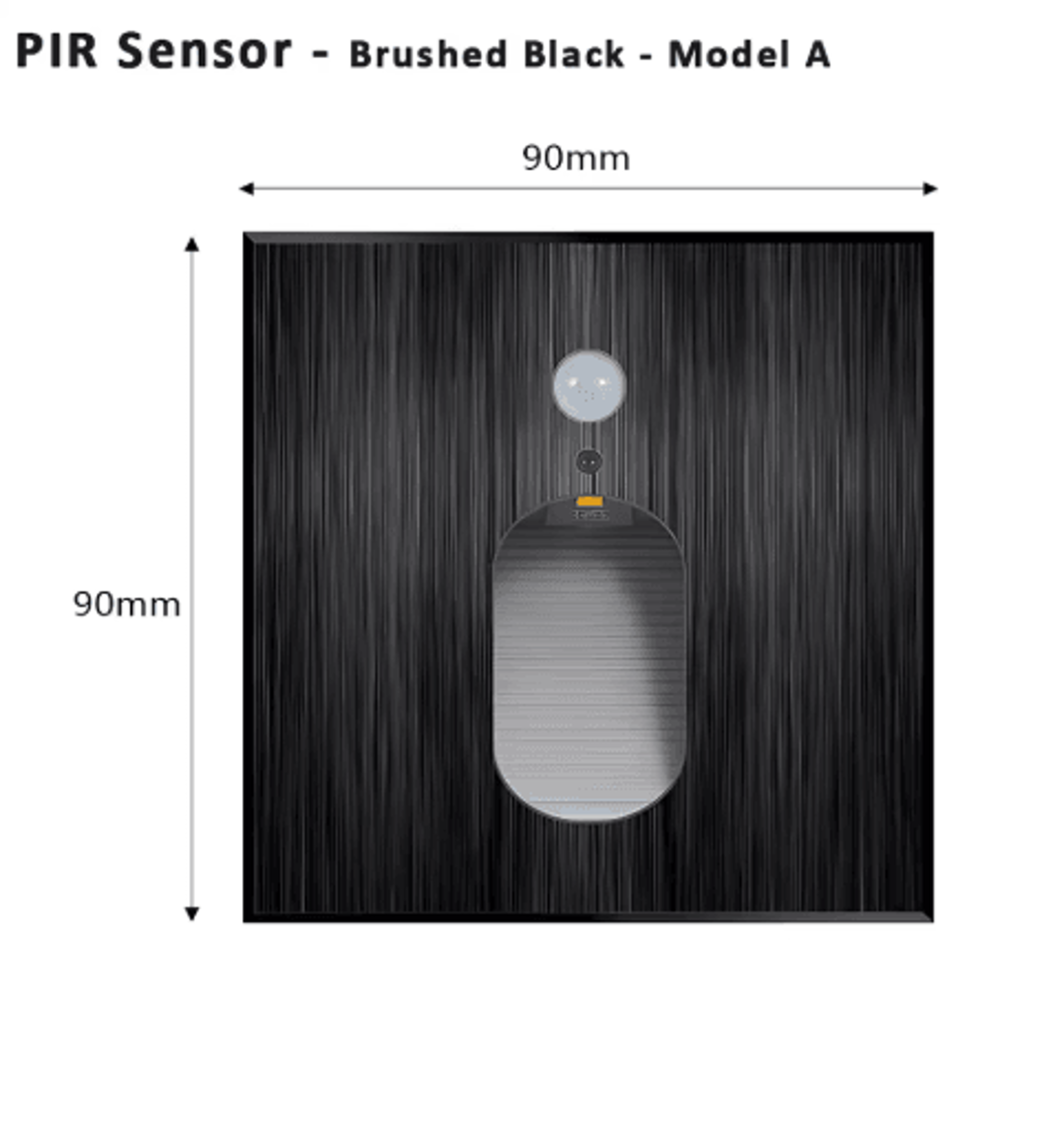 LED Motion Sensor Wall Sconce  Aluminum Stair  Step Night Light 12