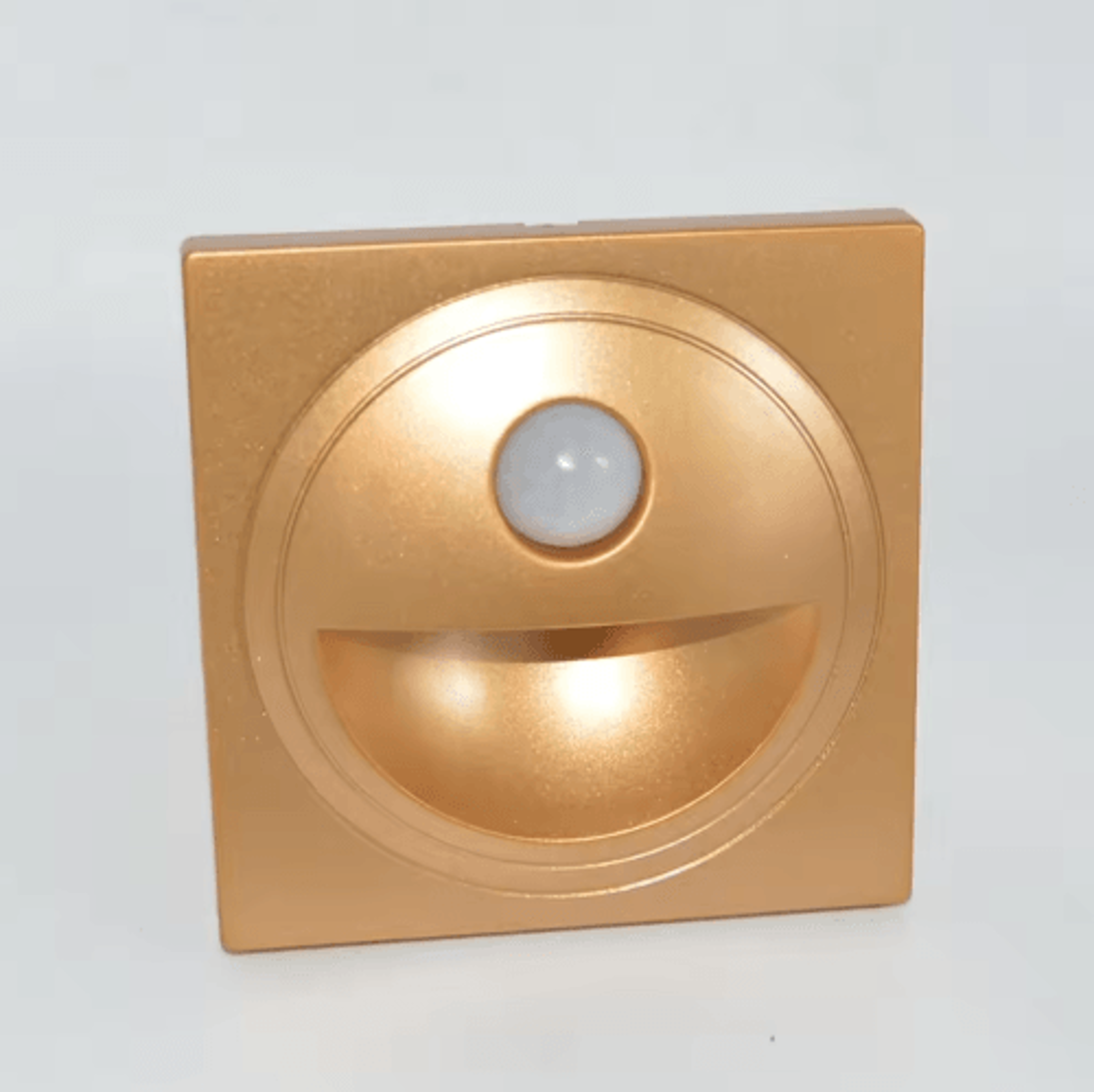 Round LED Motion Sensor Stair Light  Recessed Wall Night Lamp 4
