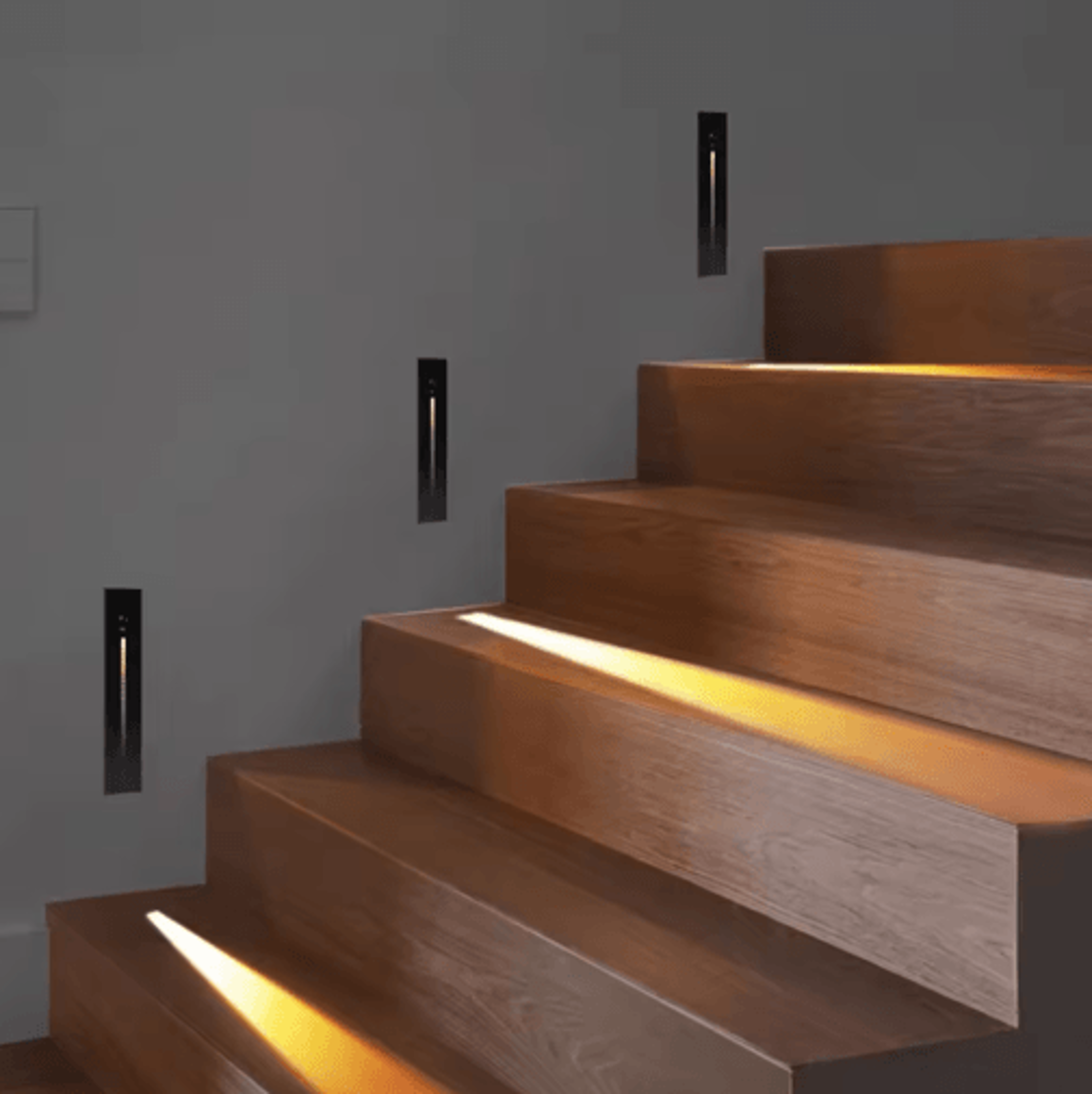 Waterproof Recessed LED Step Light 12V 6to 220V Outdoor Stair  Wall Lamp 10