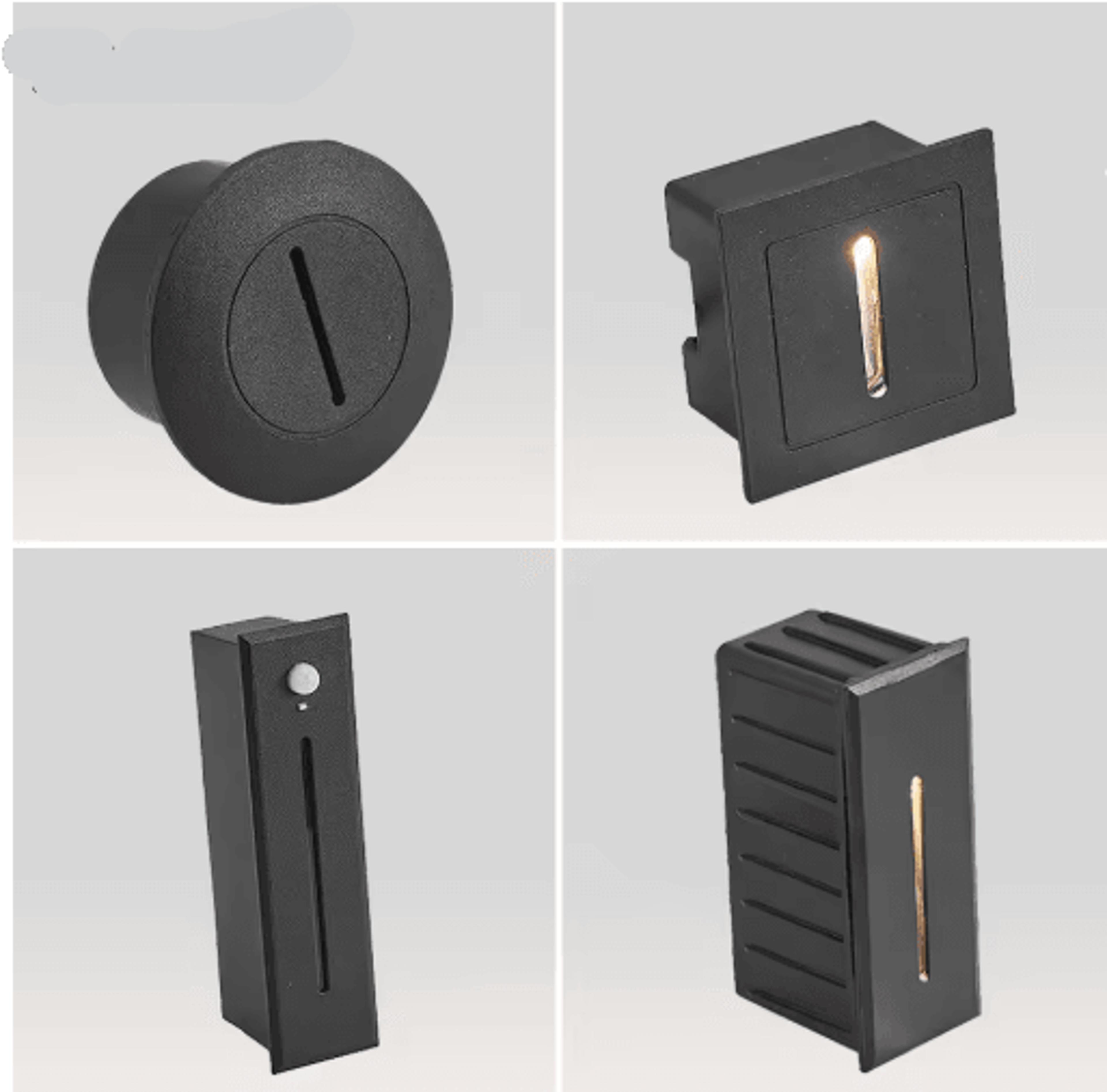 Waterproof Recessed LED Step Light 12V 6to 220V Outdoor Stair  Wall Lamp 0