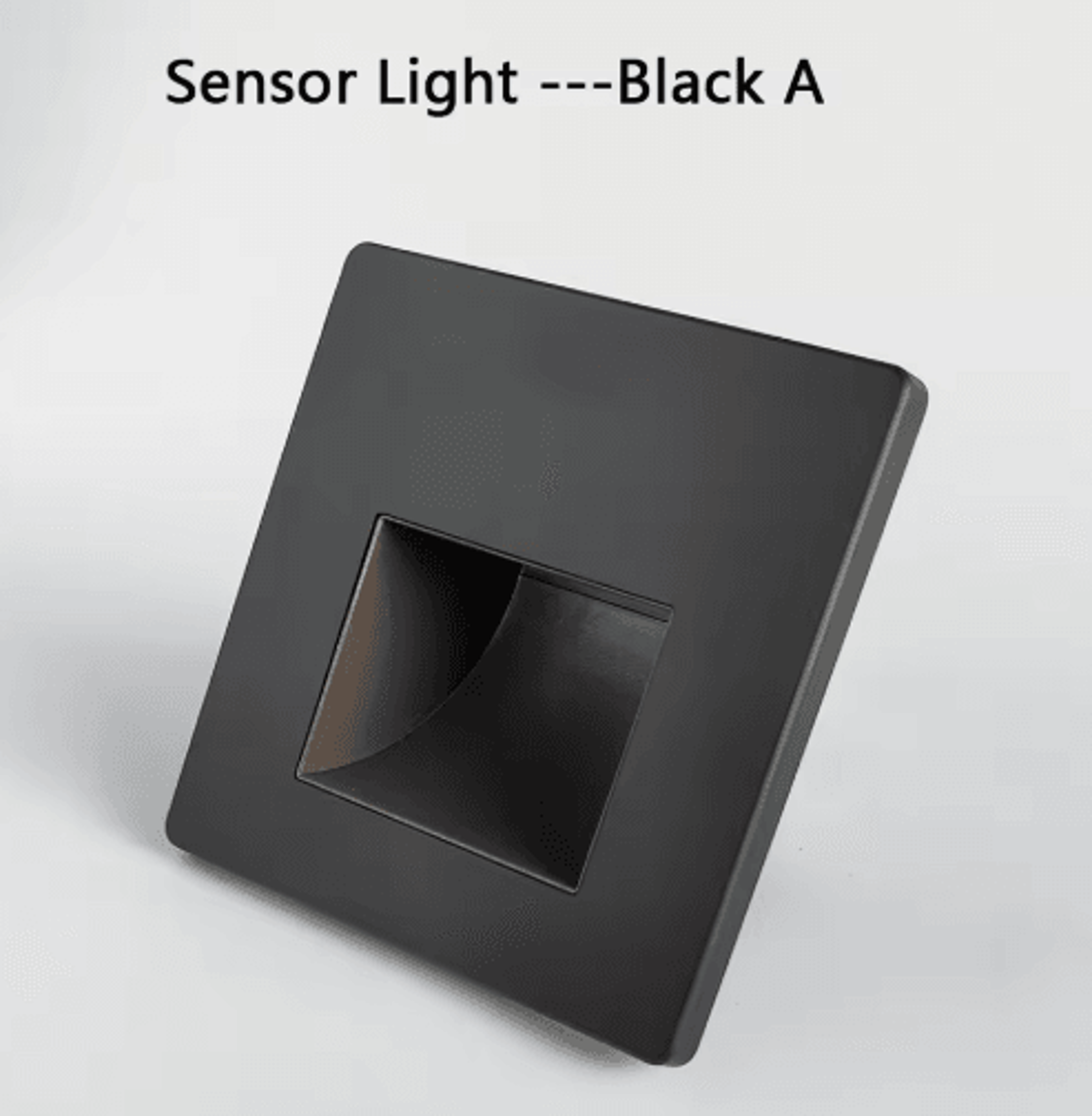 220V LED Radar Motion Sensor Stair Light  Recessed Wall Night Lamp 14