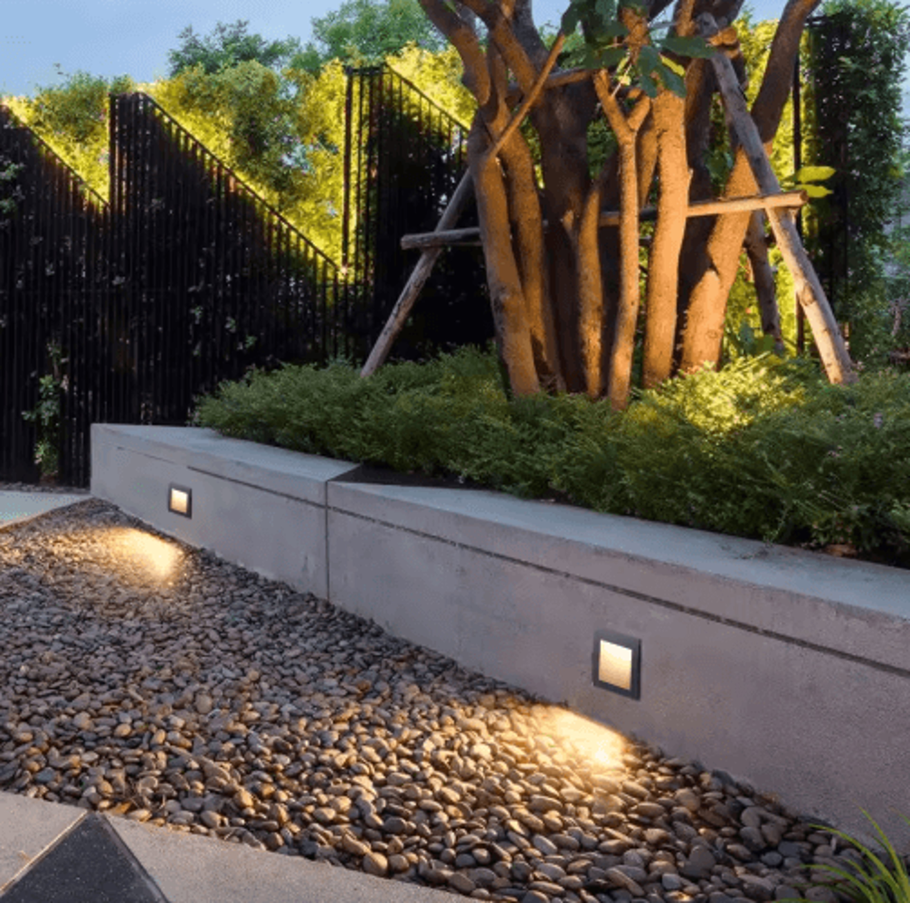Waterproof Outdoor Recessed Wall Light  L140L180 LED Stair  Step Lamp 8