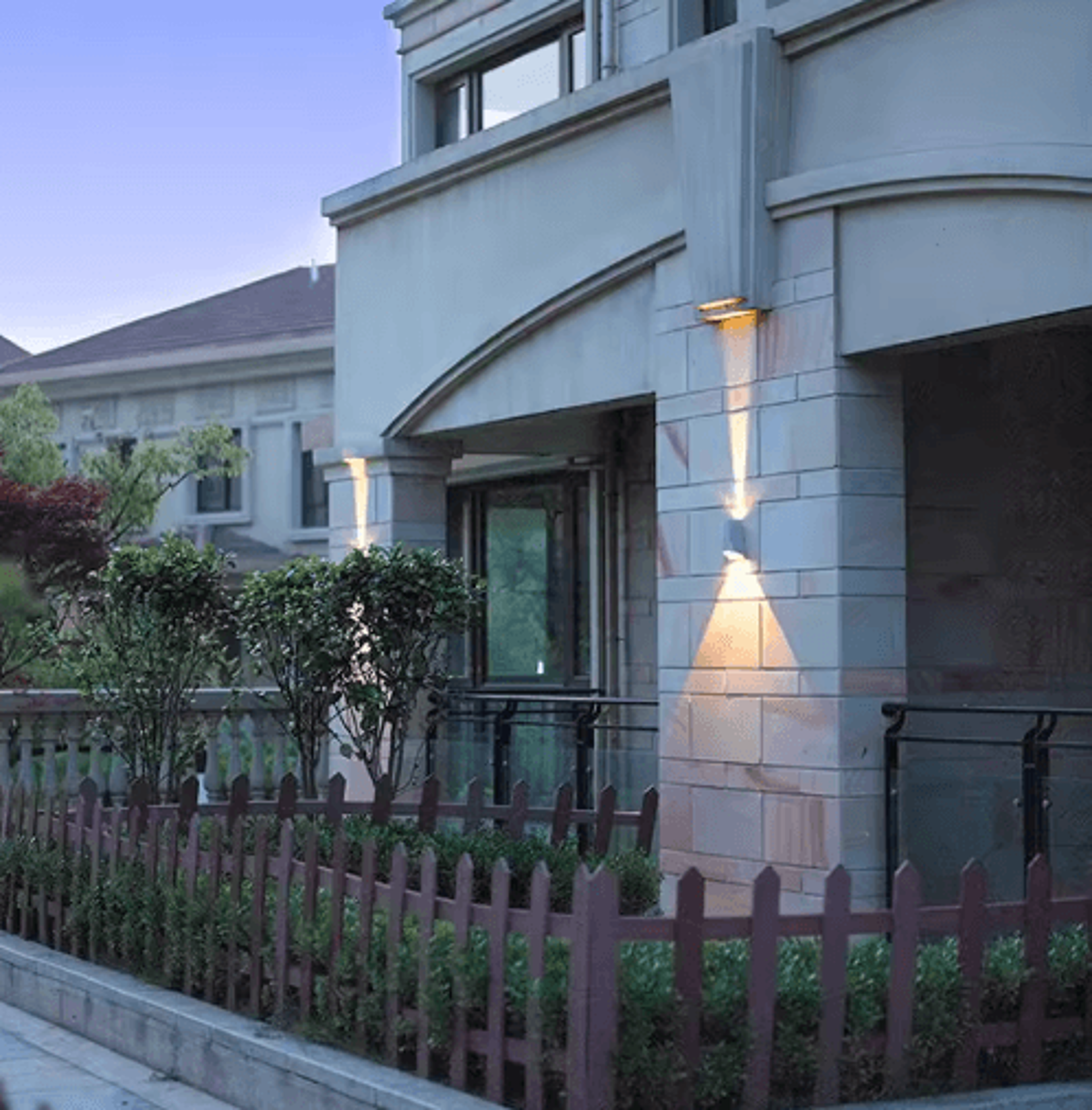 12W IP65 LED Outdoor Wall Light  Waterproof Garden  Porch Lamp 6