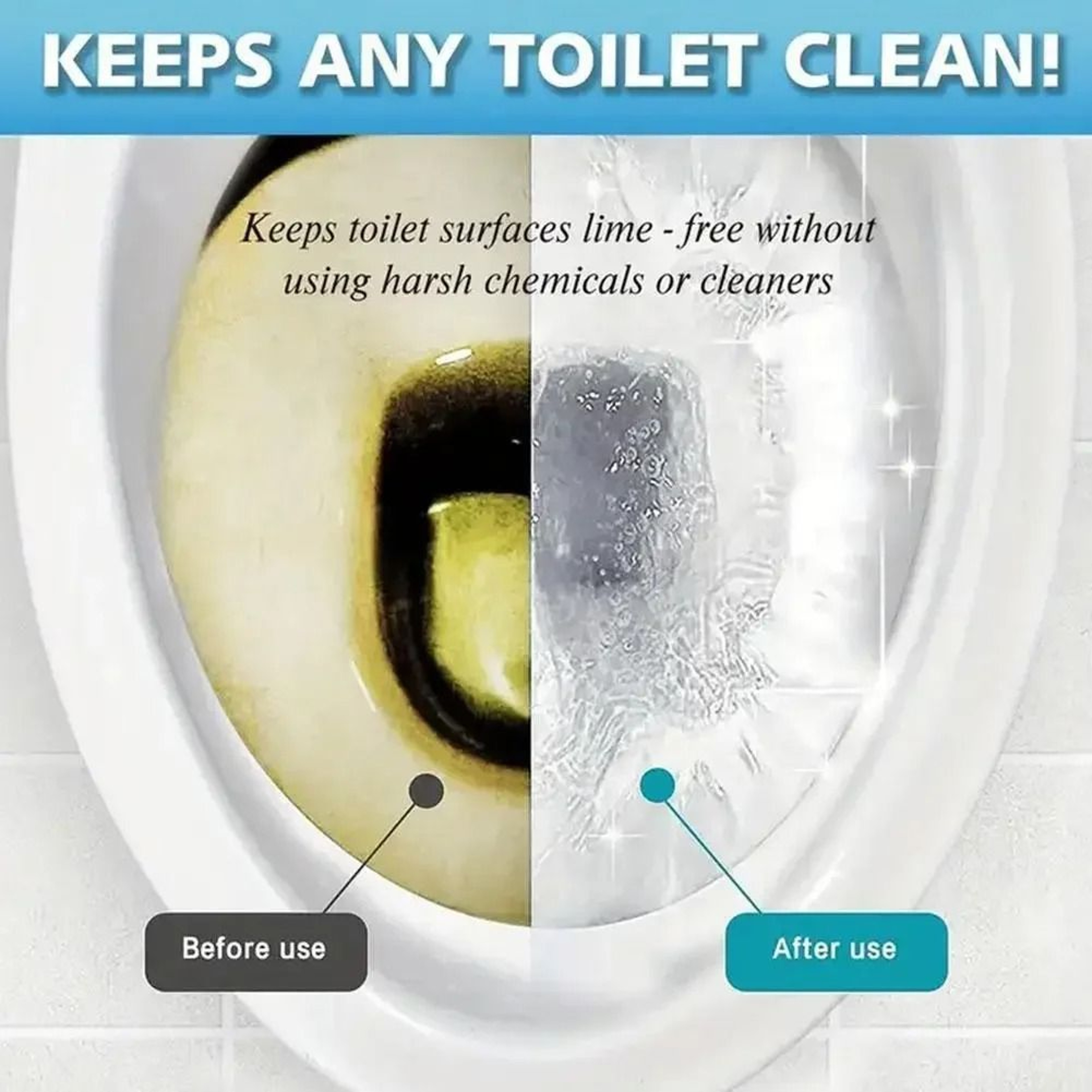 Toilet Tank Cleaning Magnets No Battery Toilet Cleaner Set 2 To 6 Pieces 4