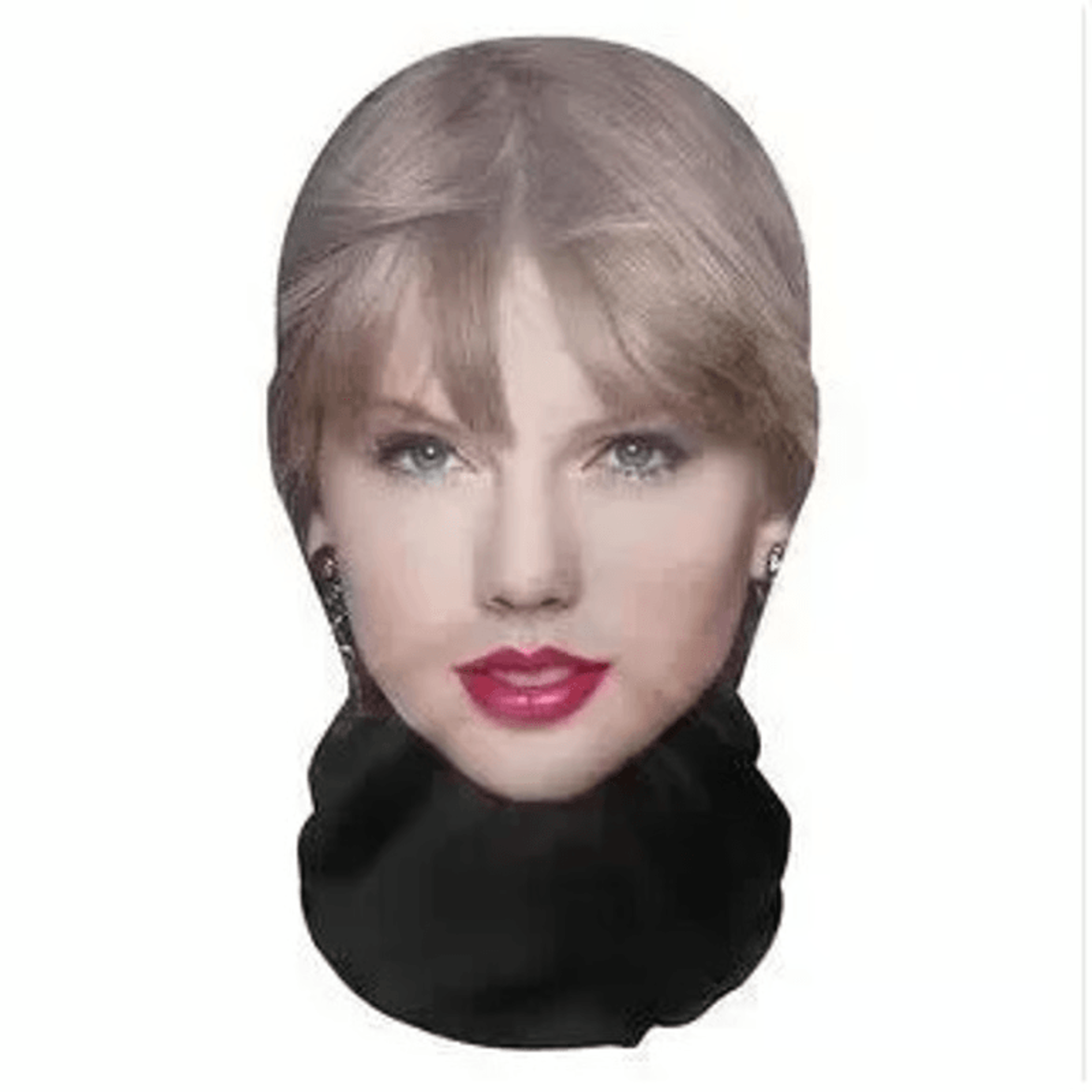 cosplay accessory funny face mask worn