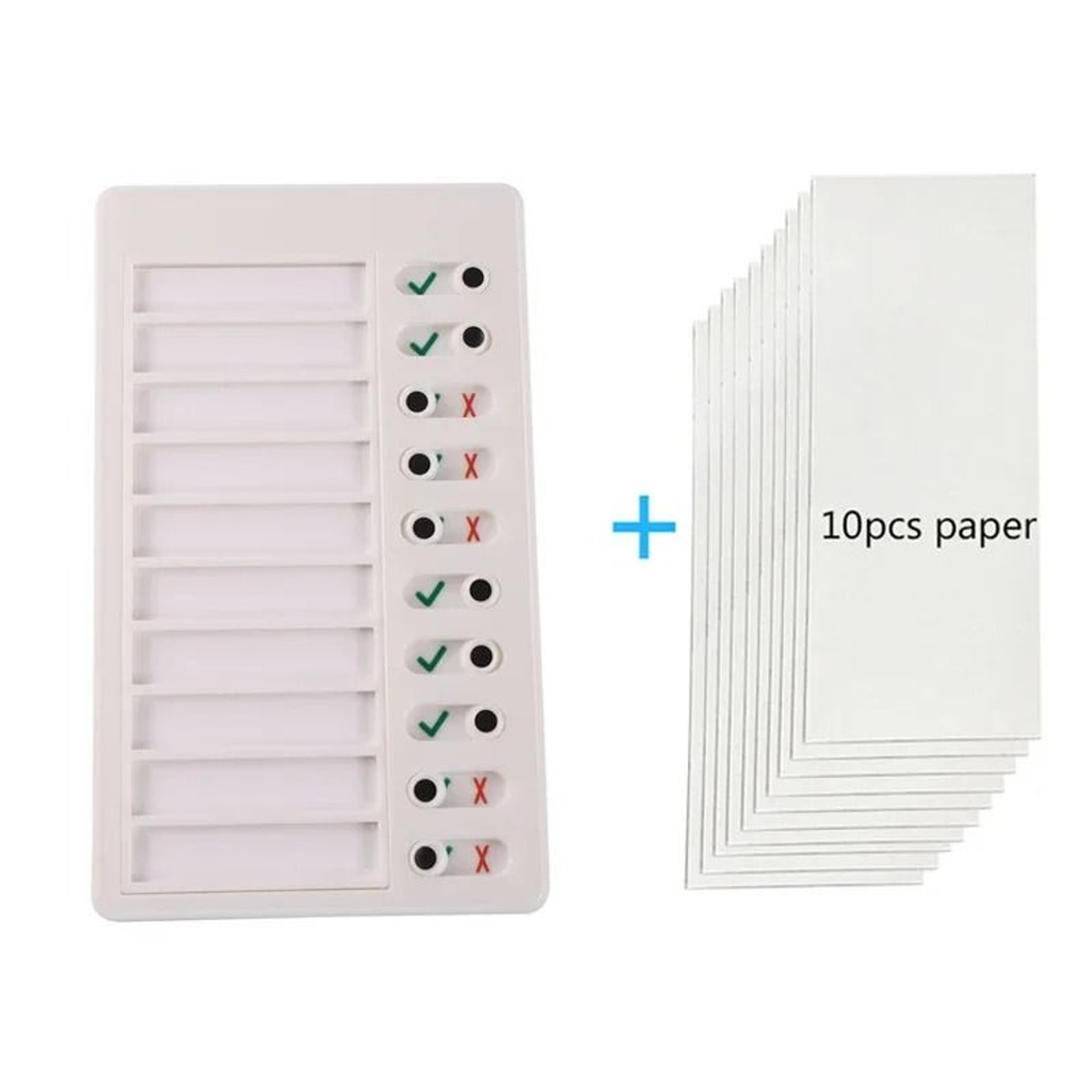 Reusable Kids Chore Chart Daily Planner Responsibility Checklist Board 7