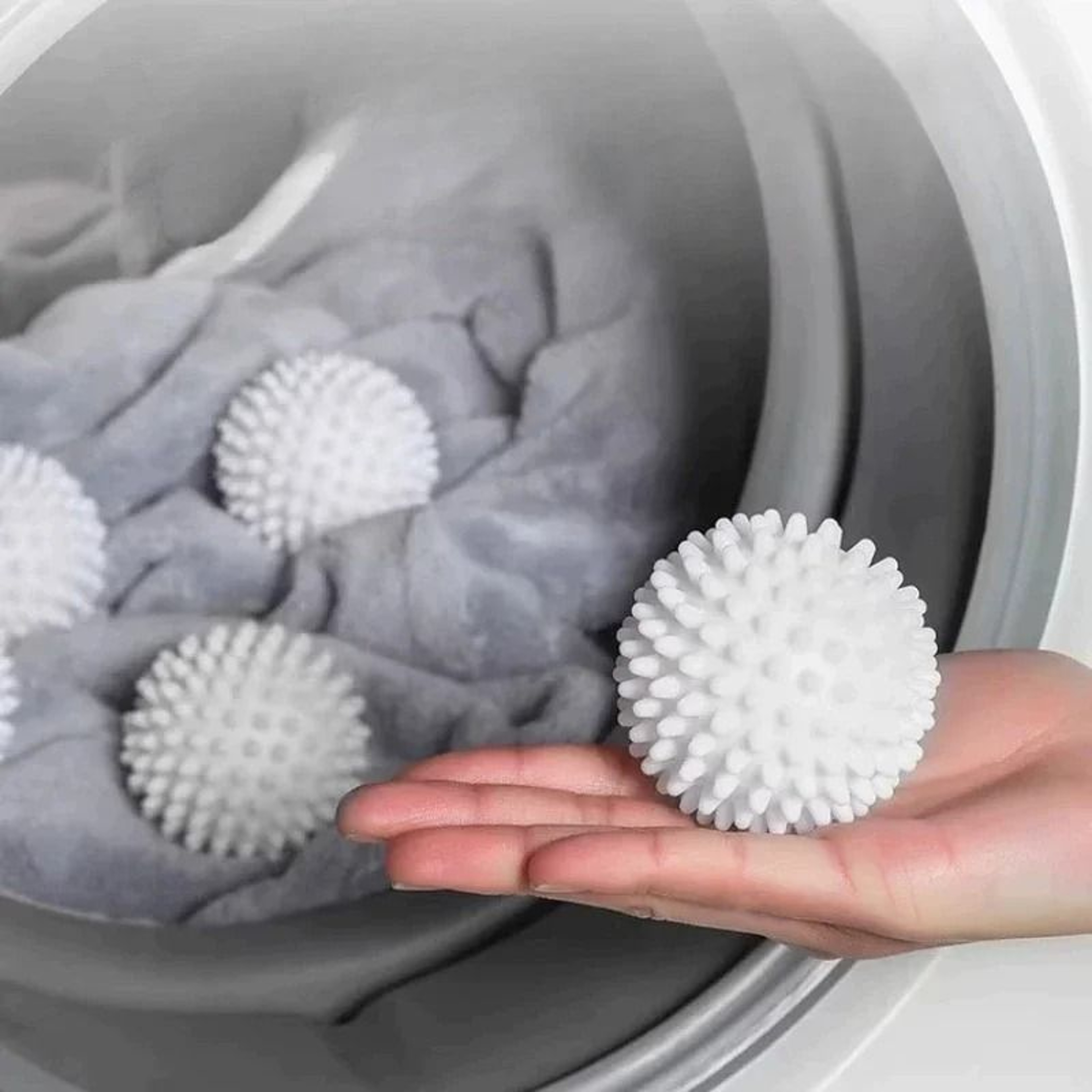 Silicone Laundry Balls Reusable Anti Fouling Washing Machine Cleaner Set 4