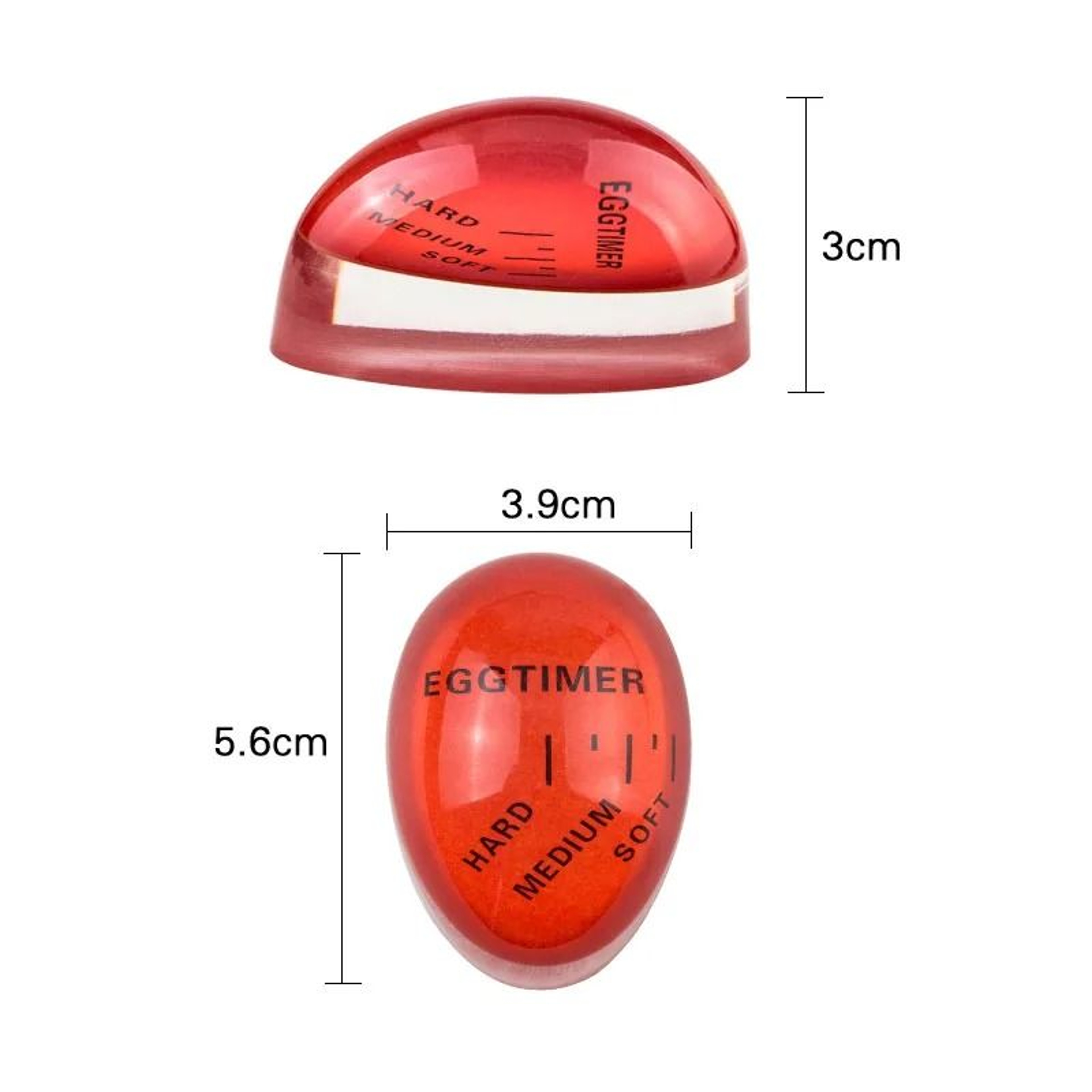 Color Changing Egg Timer Kitchen Tool For Perfect Soft Medium Hard Boiled Eggs 6