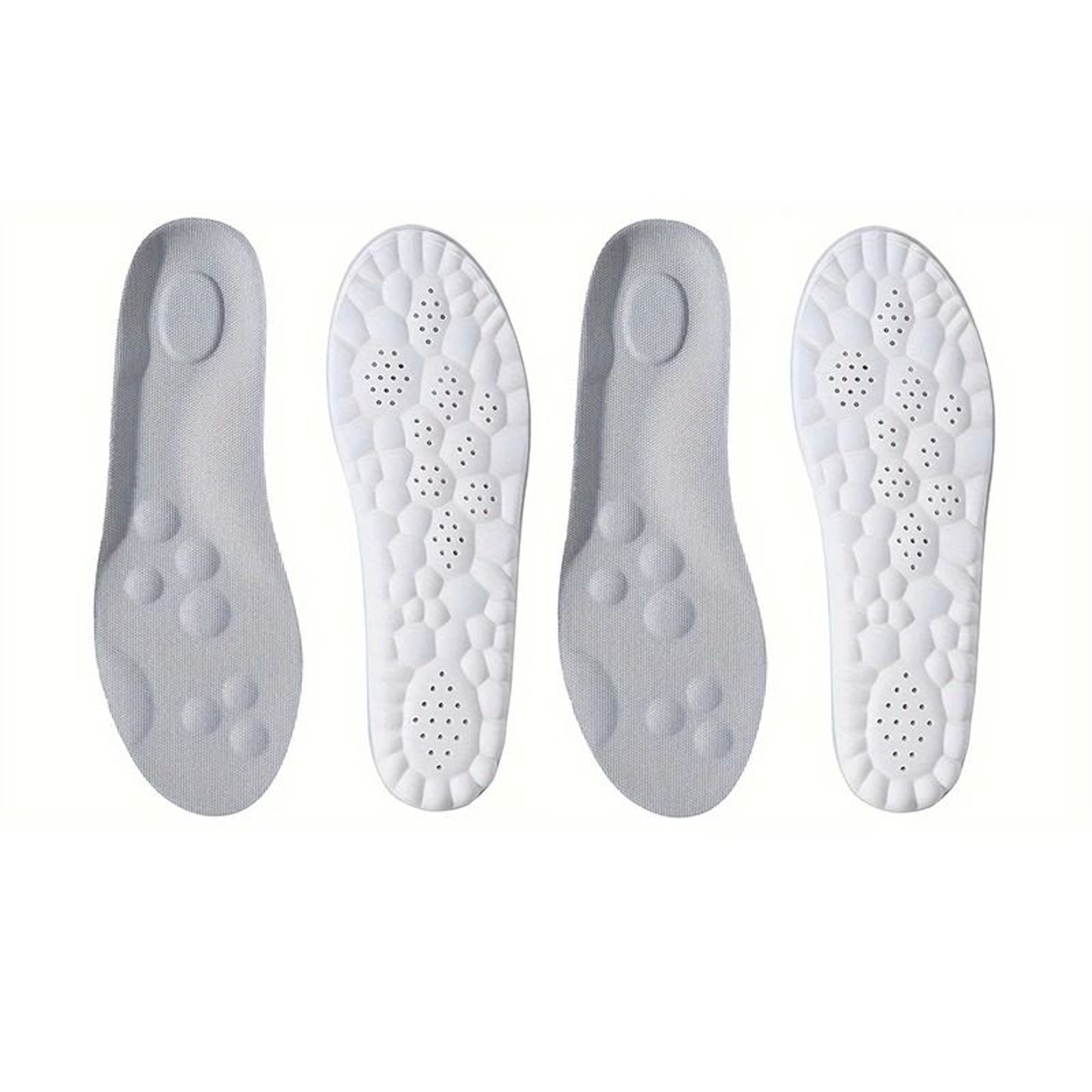 High Elastic Sport Insoles With Arch Support Breathable Orthotic Shoe Pads 0