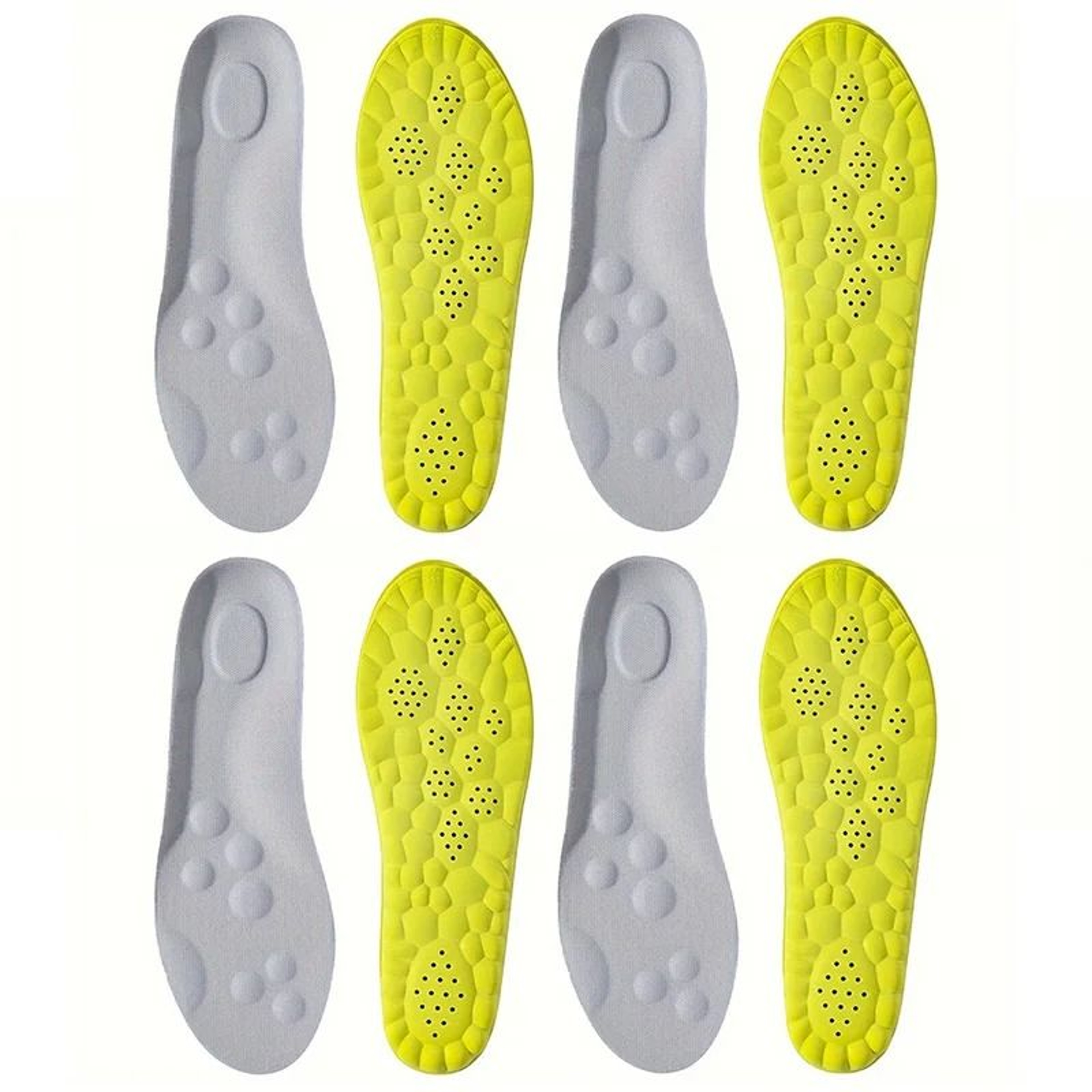 High Elastic Sport Insoles With Arch Support Breathable Orthotic Shoe Pads 11