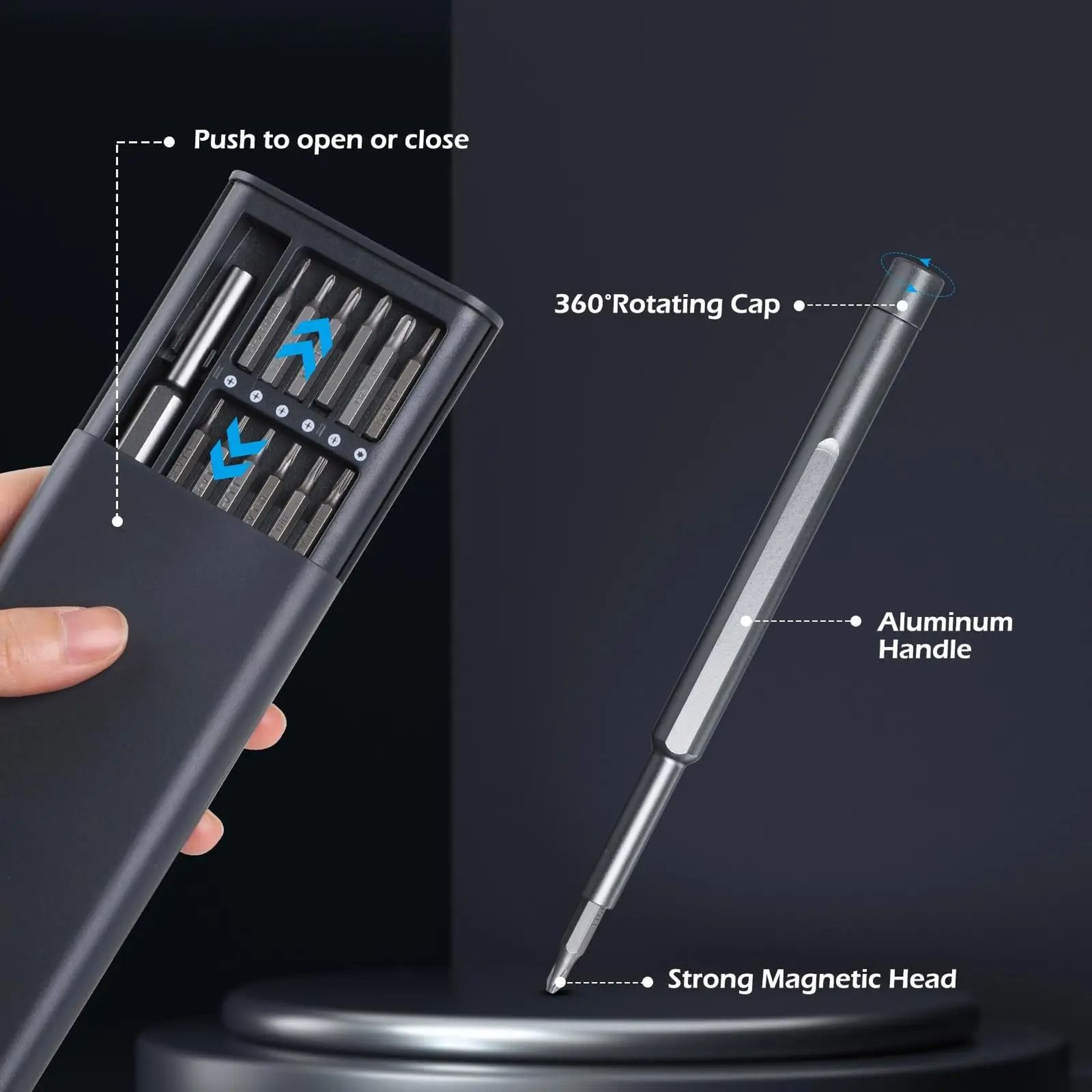 25 In 1 Precision Screwdriver Set Magnetic Repair Tool Kit 4