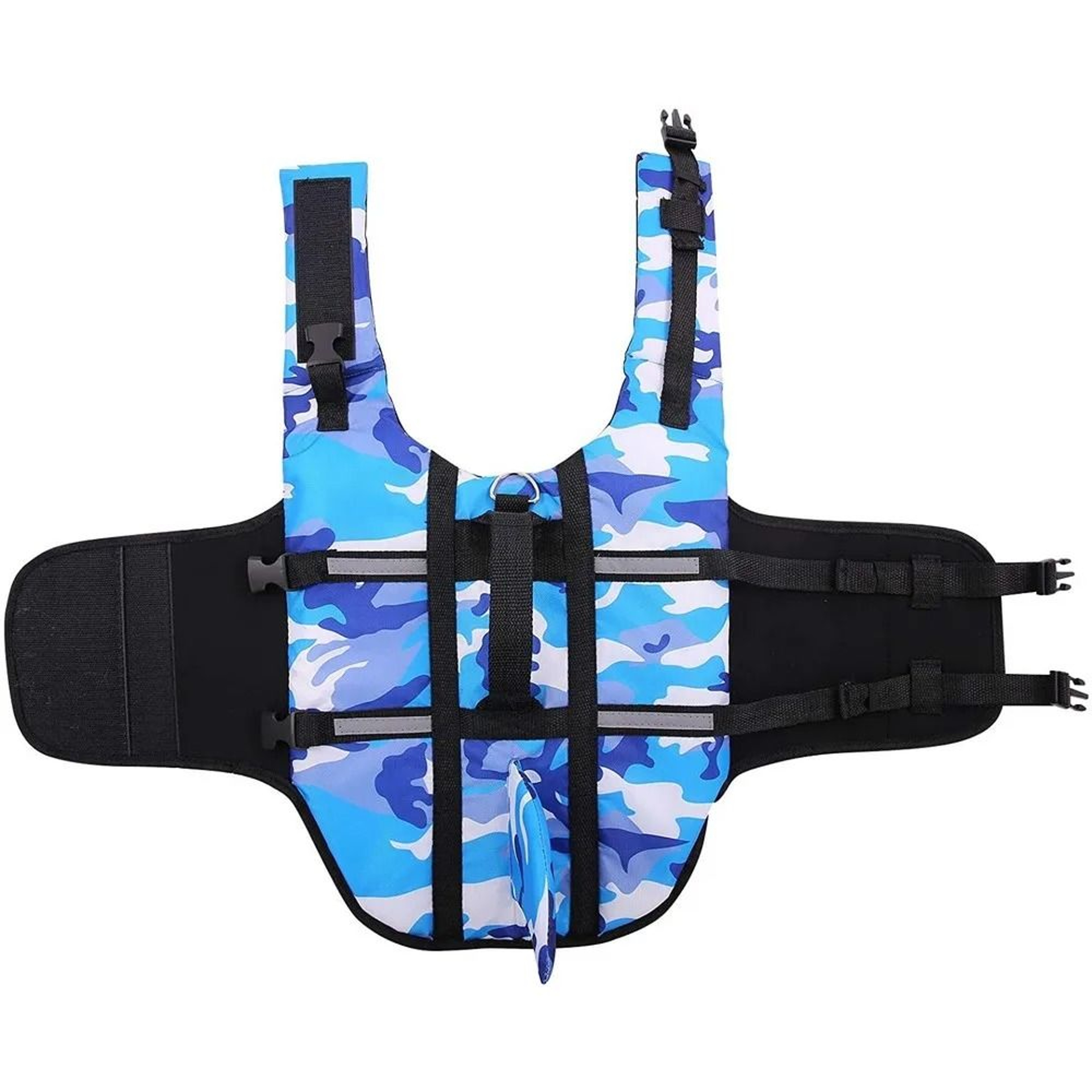 Dog Life Jacket Swim Vest Adjustable Pet Swimming Safety Vest 0