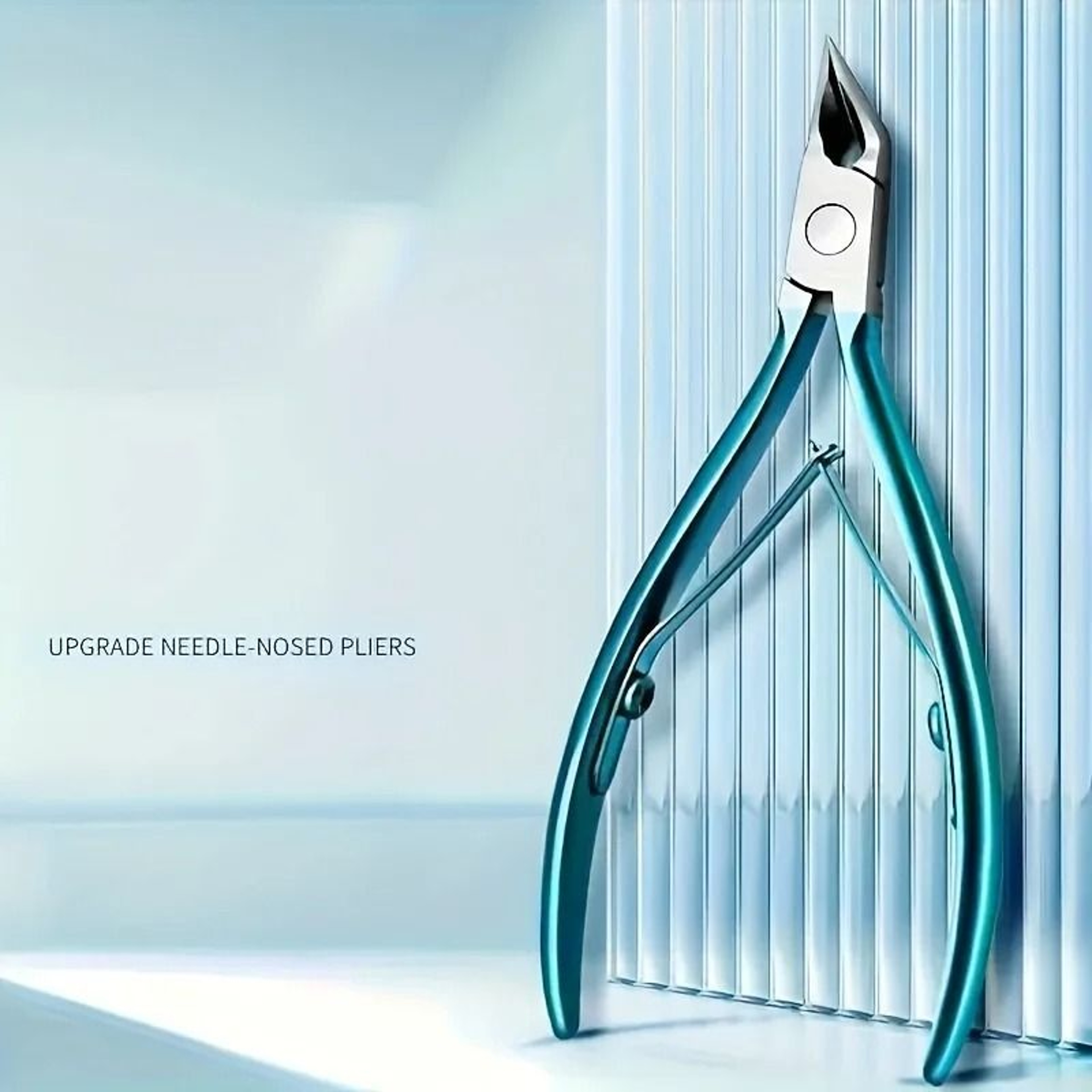 Straight Blade Toenail Clipper For Ingrown And Thick Nails Stainless Steel 0