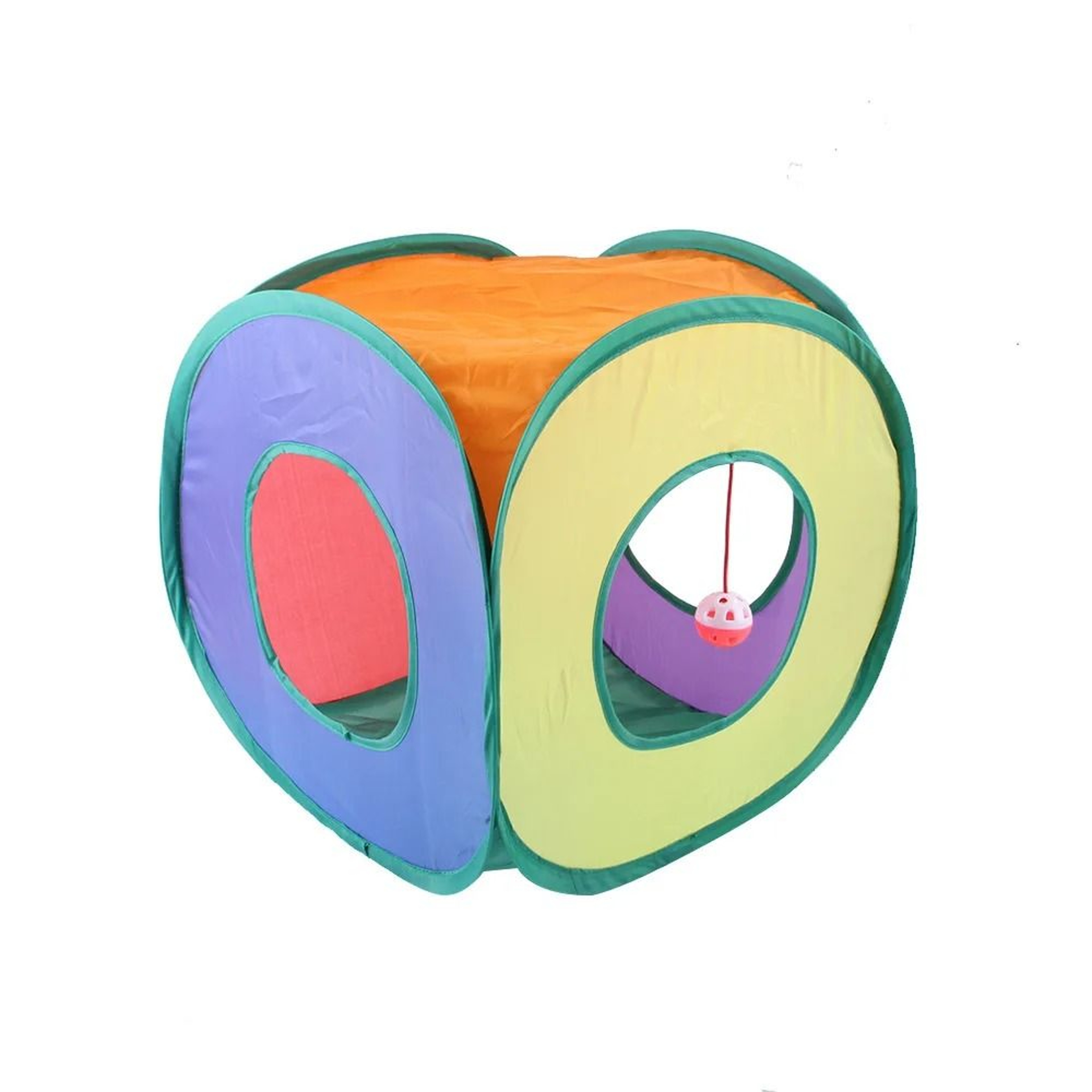 Foldable Cat Play Tunnel Breathable Indoor Cat Toy Tube 20