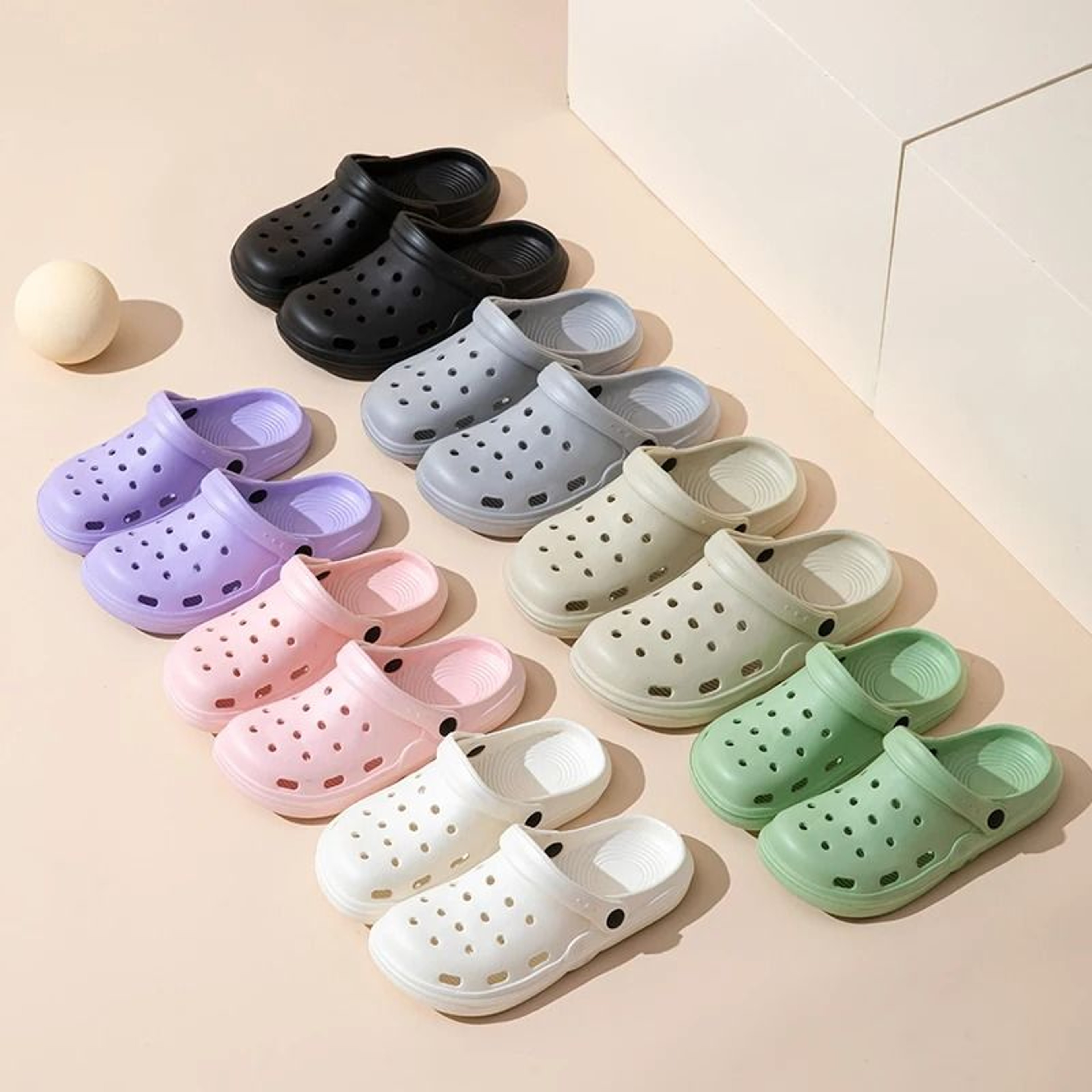 Women EVA Platform Clogs Summer Garden Beach Slippers 9