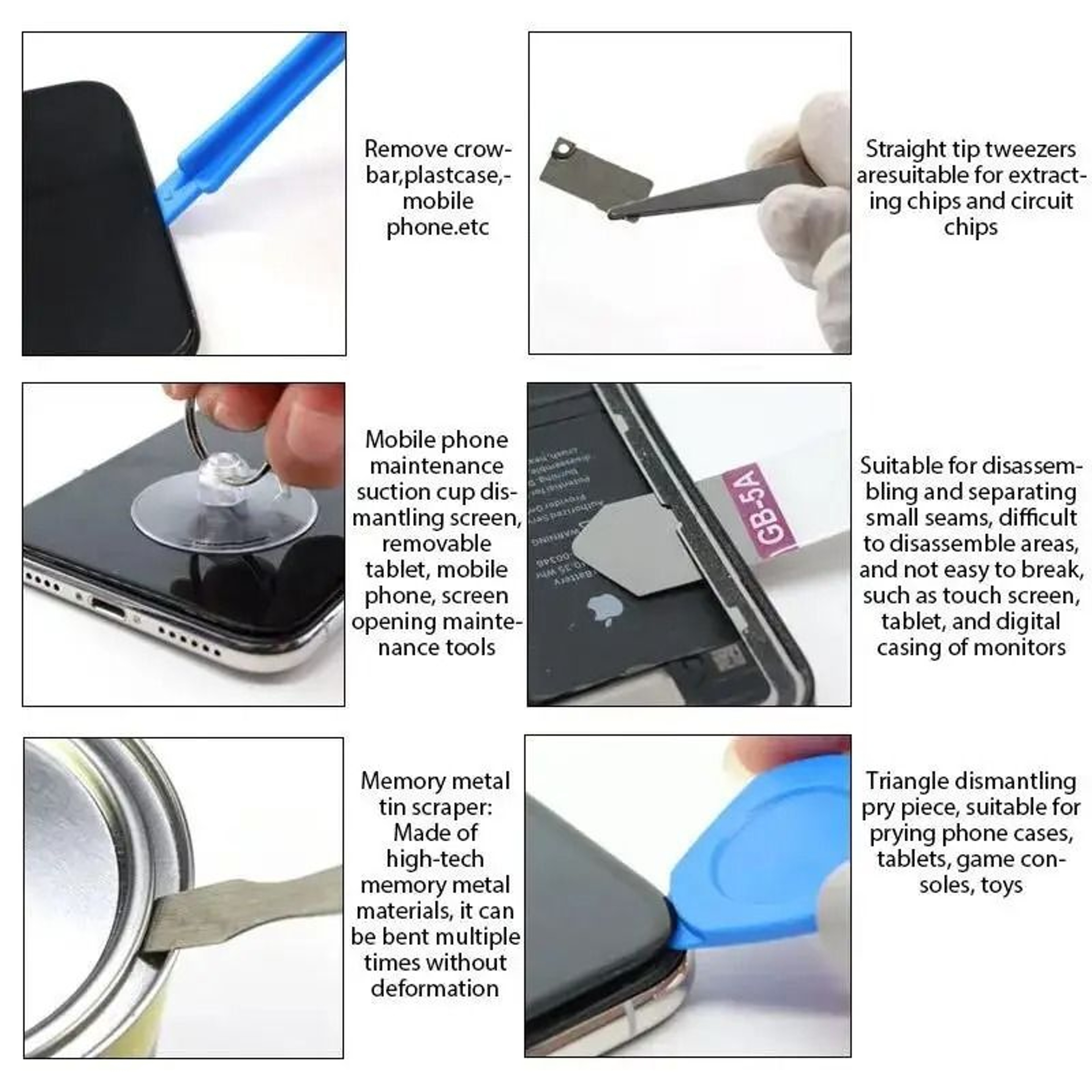 Mobile Phone Repair Tool Kit LCD Screen Opening Screwdriver Set 1