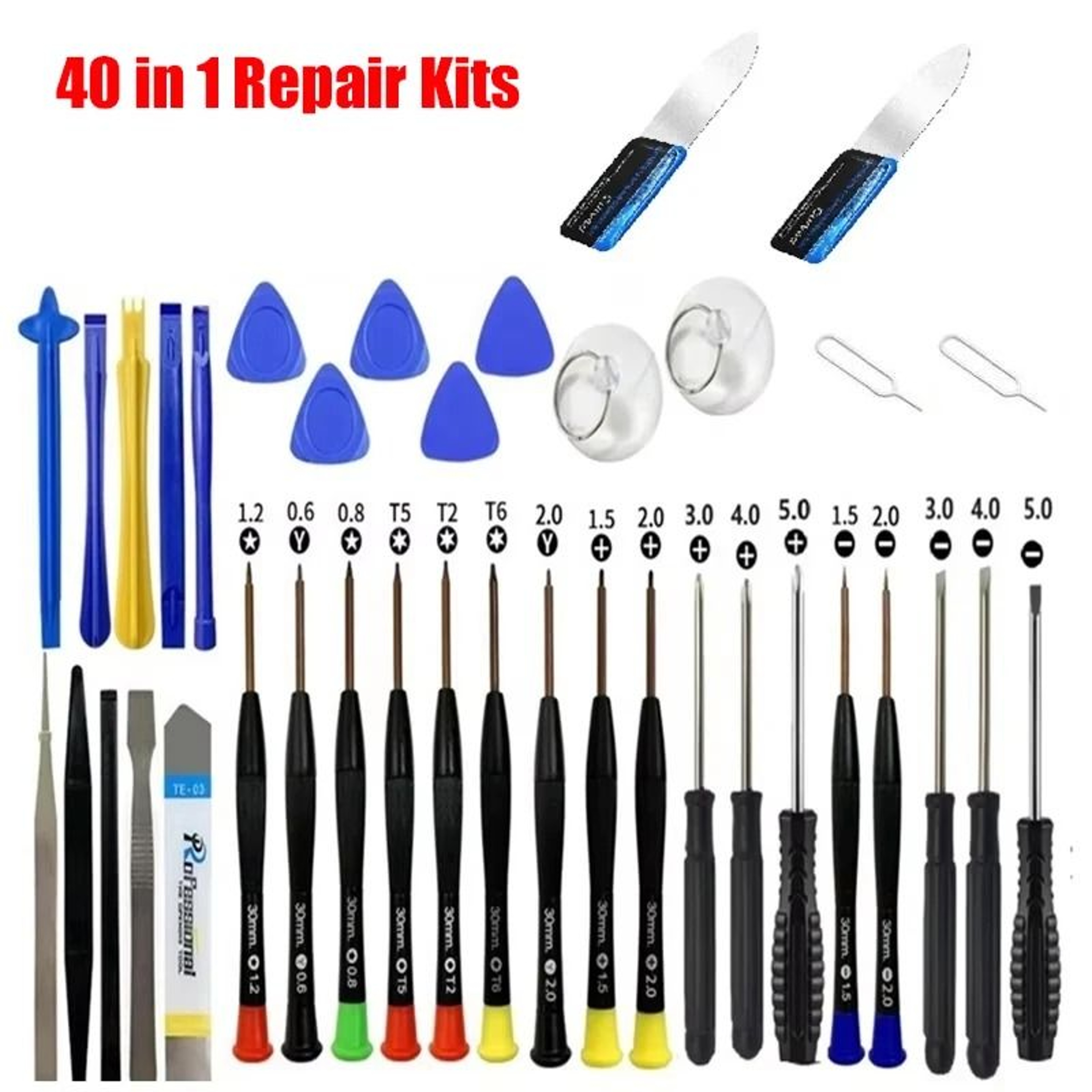 Mobile Phone Repair Tool Kit LCD Screen Opening Screwdriver Set 6