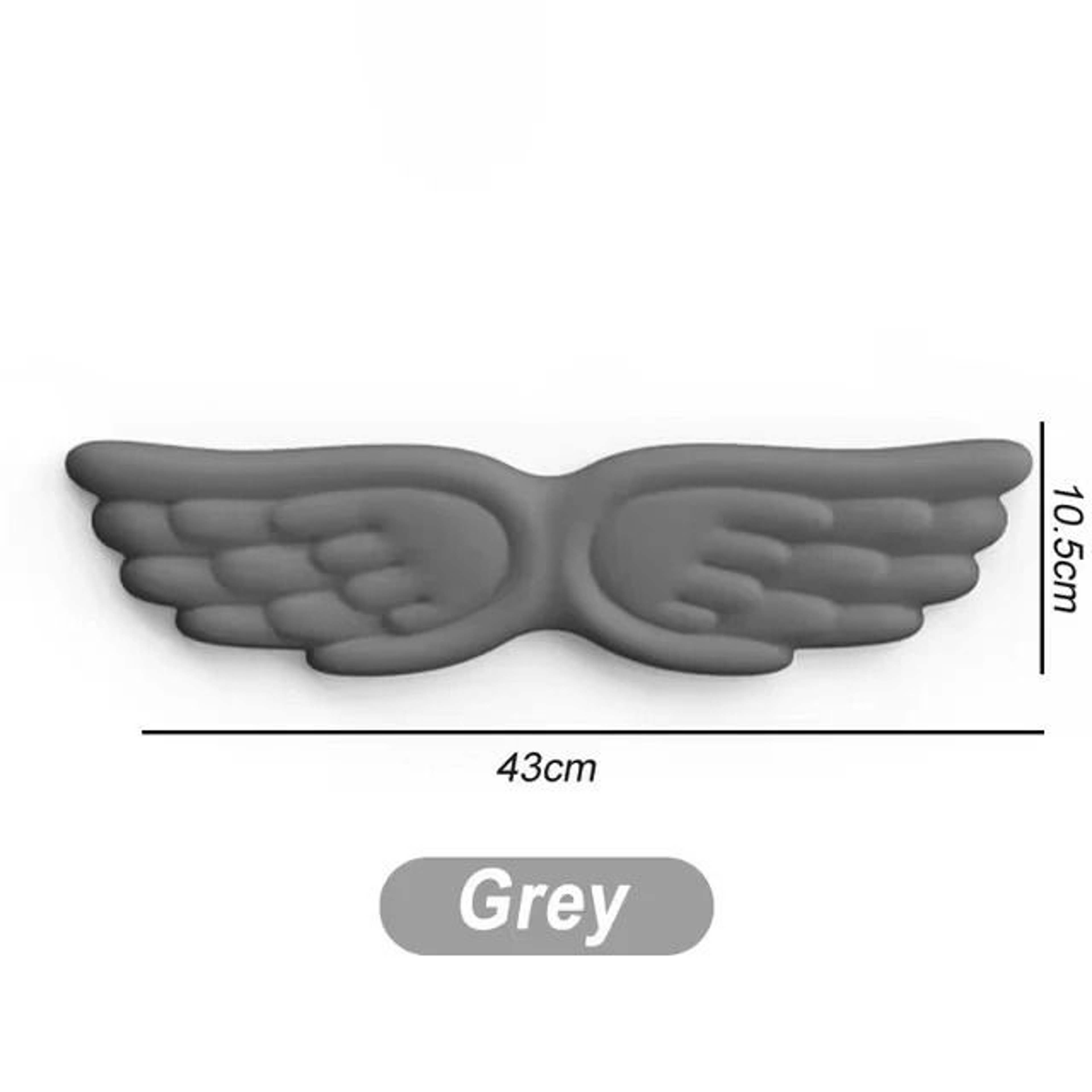 Angel Wings Ergonomic Wrist Rest Mouse Pad With Memory Foam Support 7