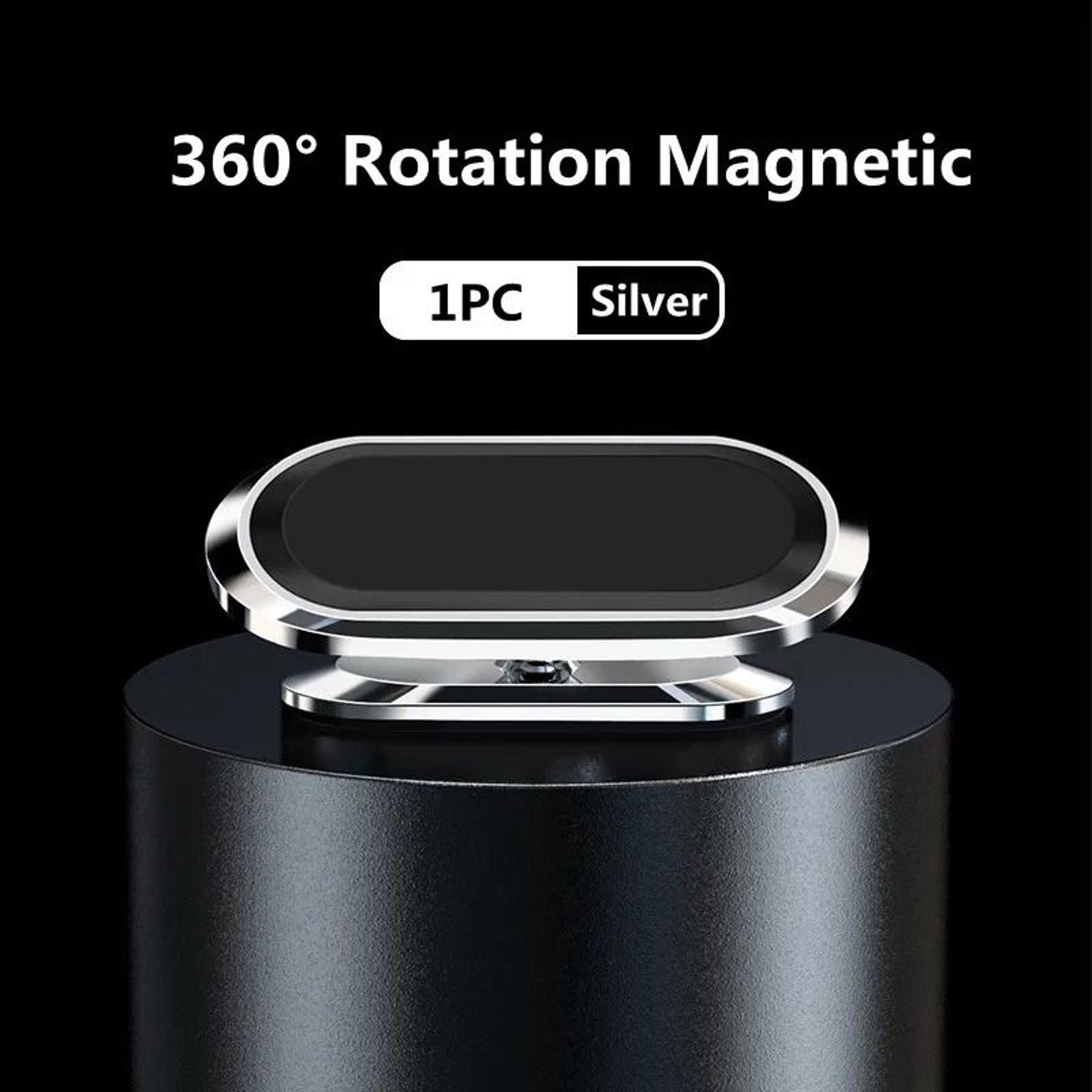 Rotatable Magnetic Car Phone Holder Stand For Smartphones And GPS 2