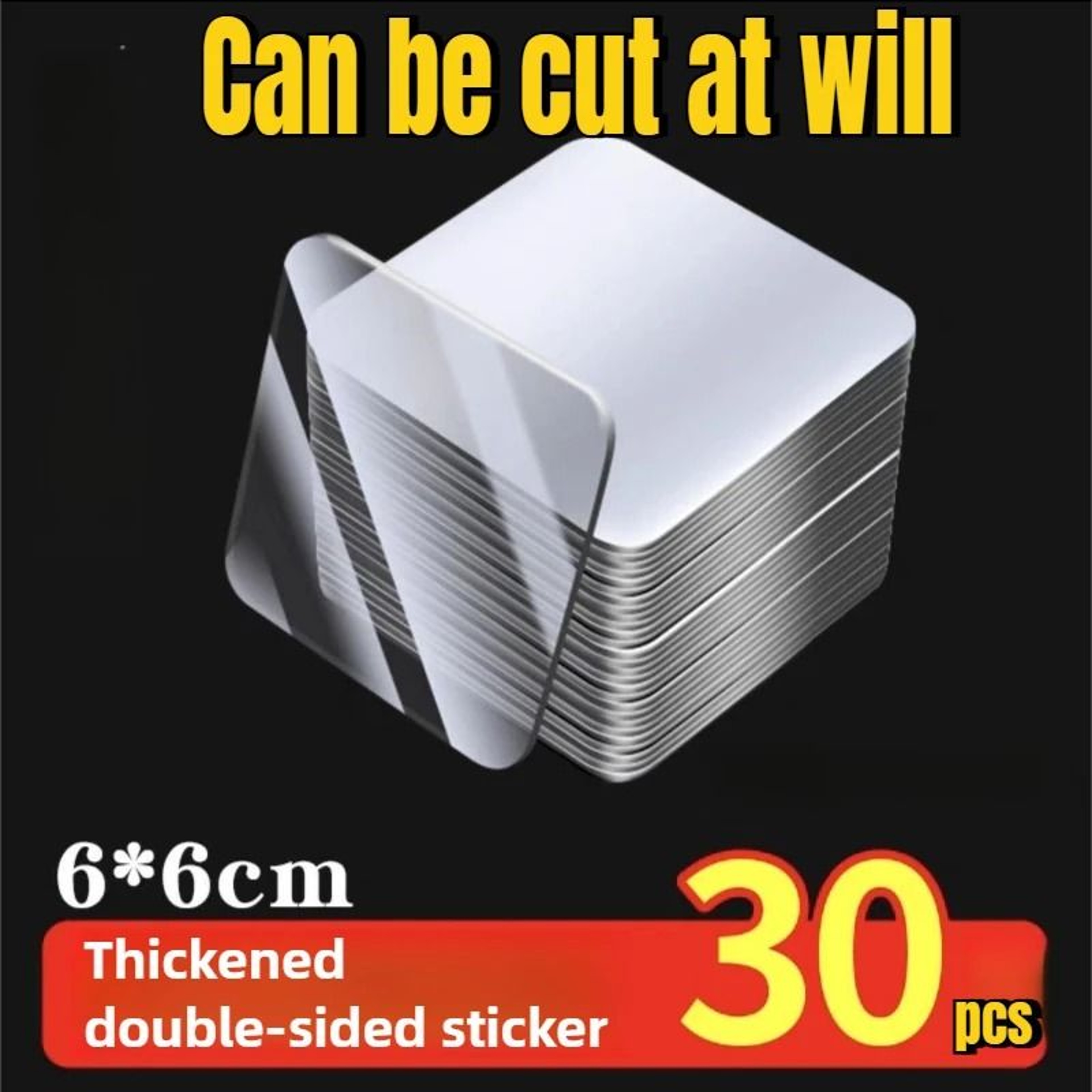 Reusable Double Sided Tape Nano Transparent Strong Wall Mount Adhesive For Home Office Decor 3