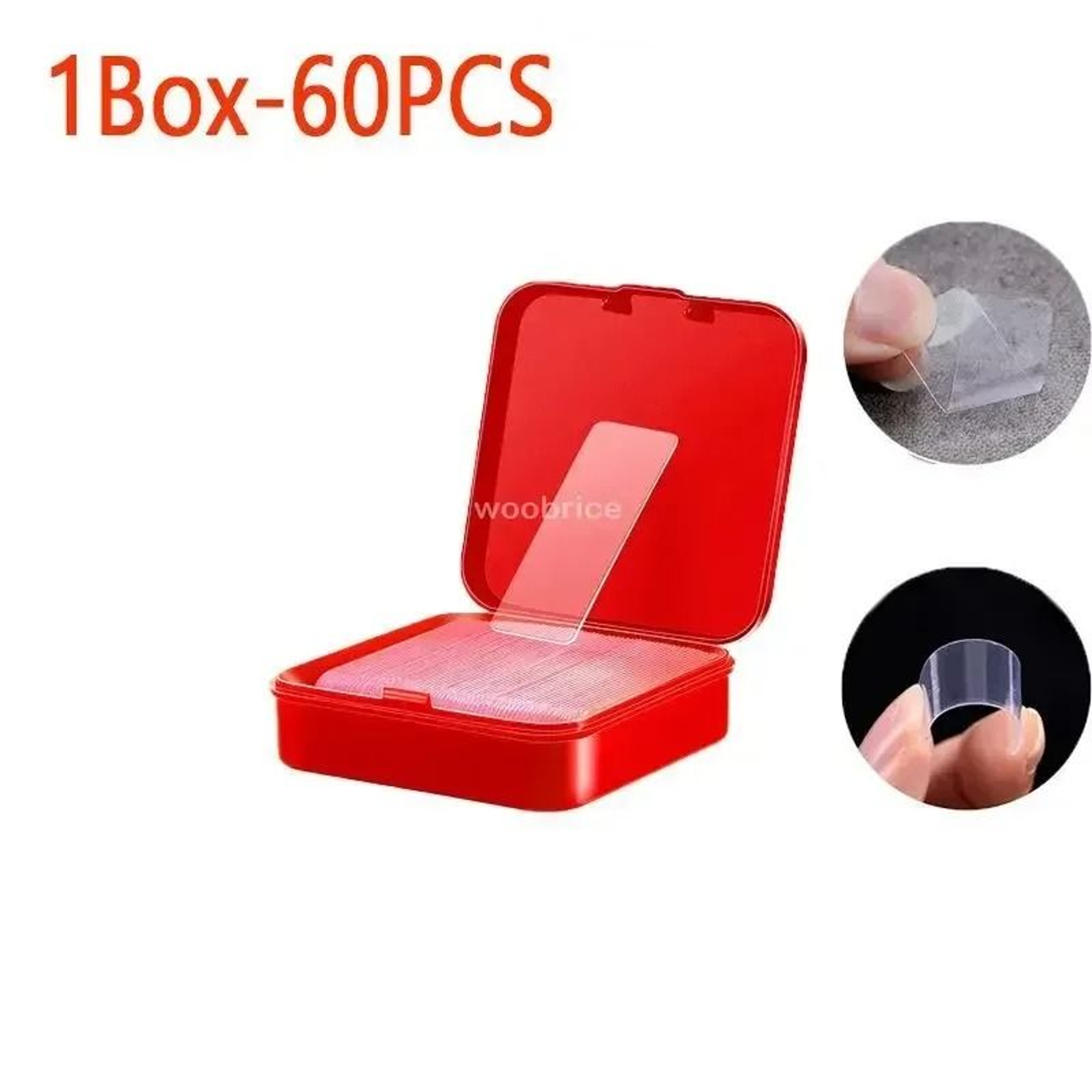 Reusable Double Sided Tape Nano Transparent Strong Wall Mount Adhesive For Home Office Decor 6