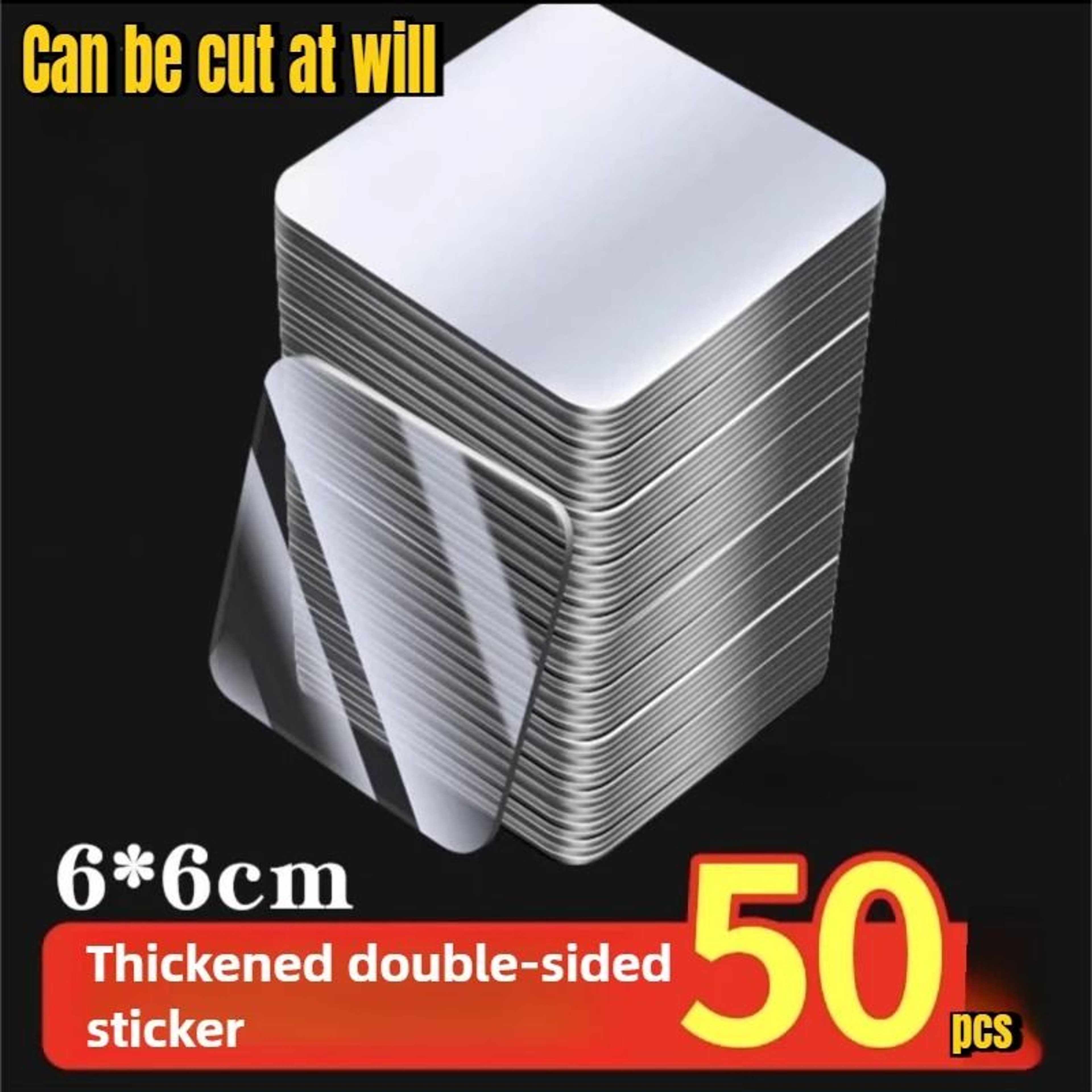 Reusable Double Sided Tape Nano Transparent Strong Wall Mount Adhesive For Home Office Decor 4